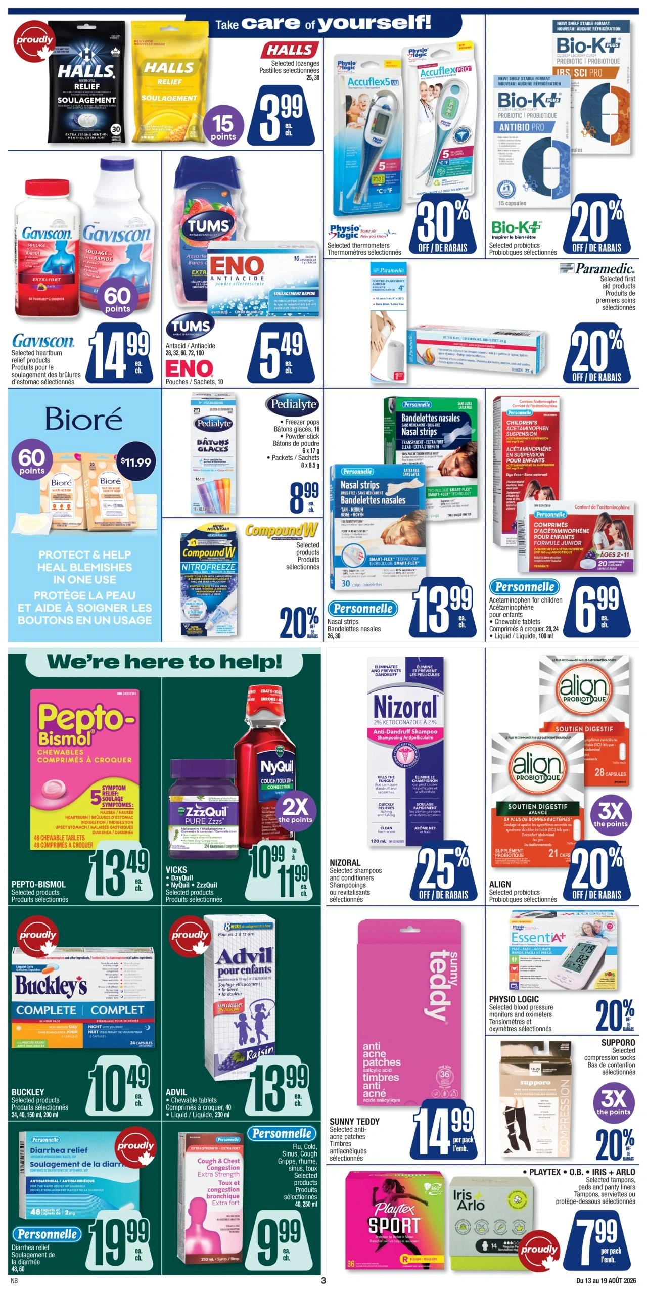 Jean Coutu flyer page 4