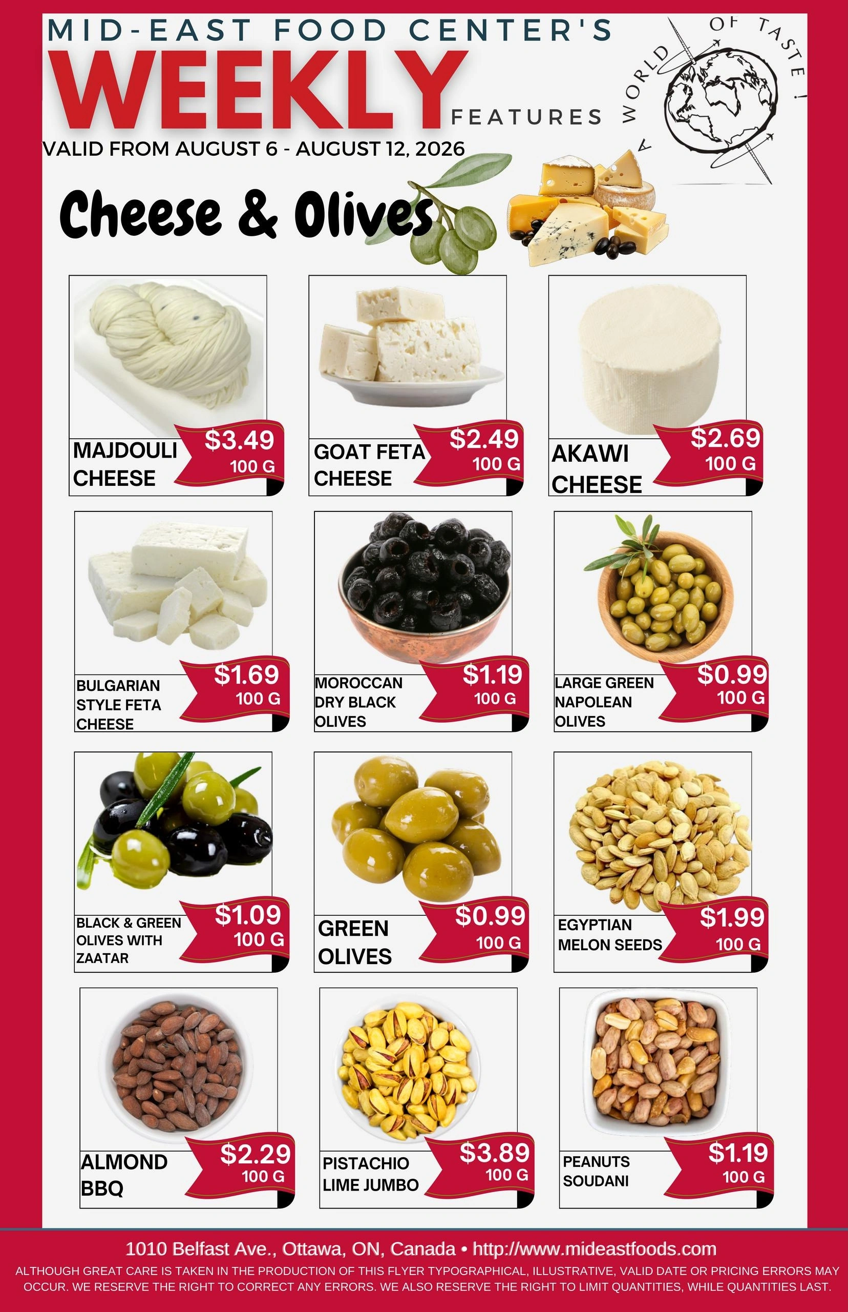 Mid-East Food Centre flyer page 6