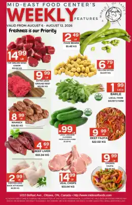 Mid-East Food Centre Indexed Weekly
