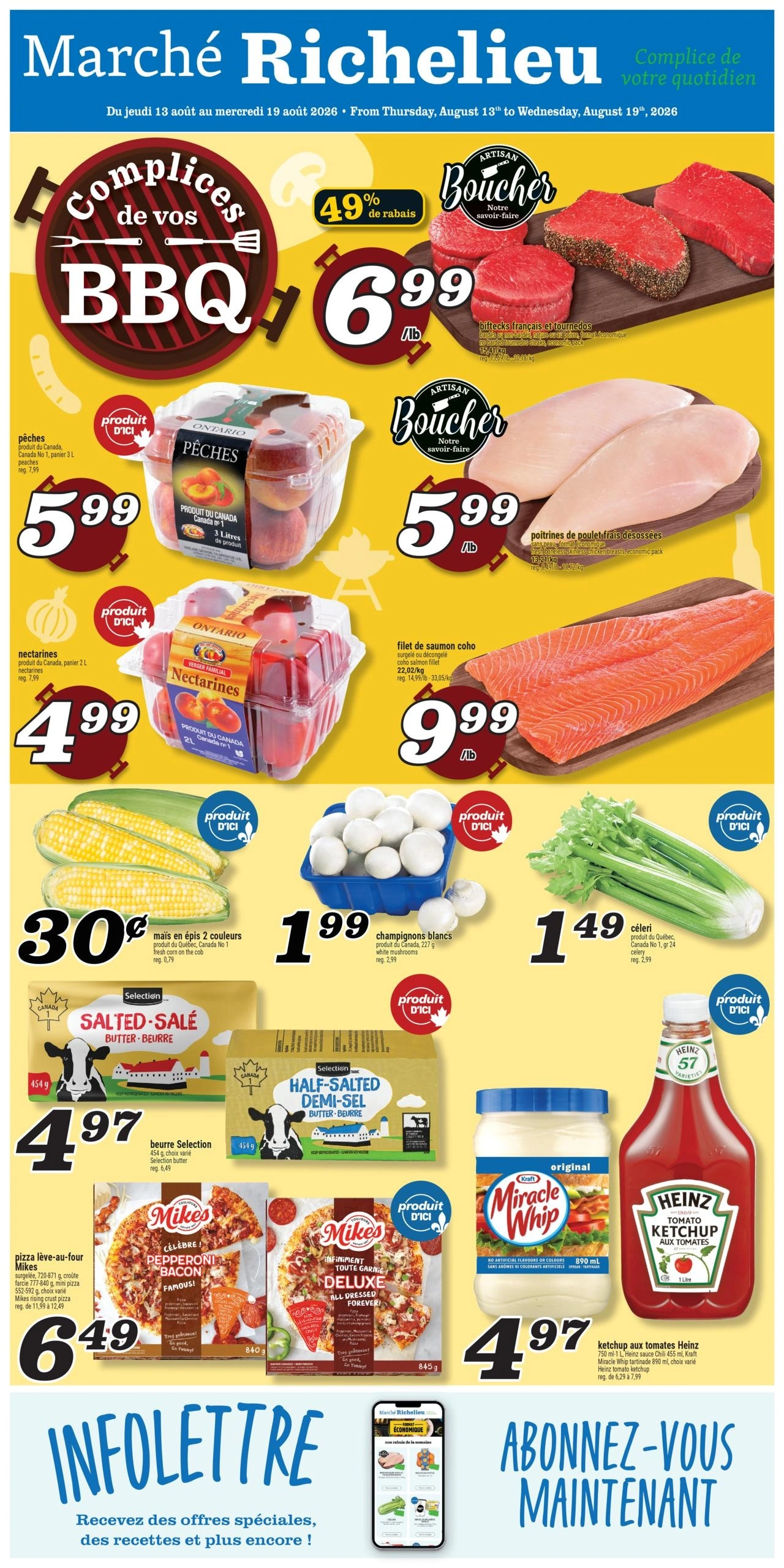 Marché Richelieu flyer page 1