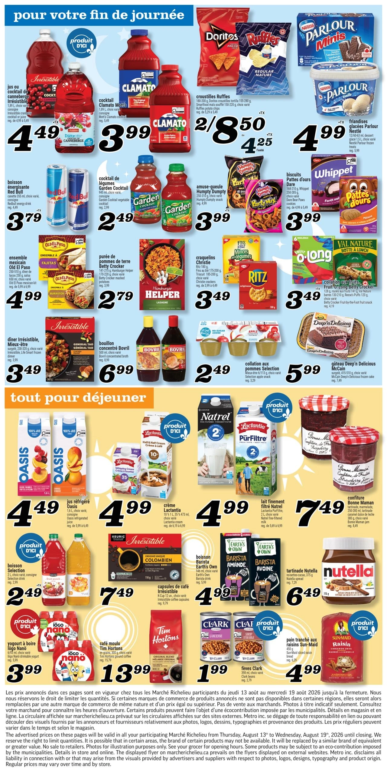 Marché Richelieu flyer page 6