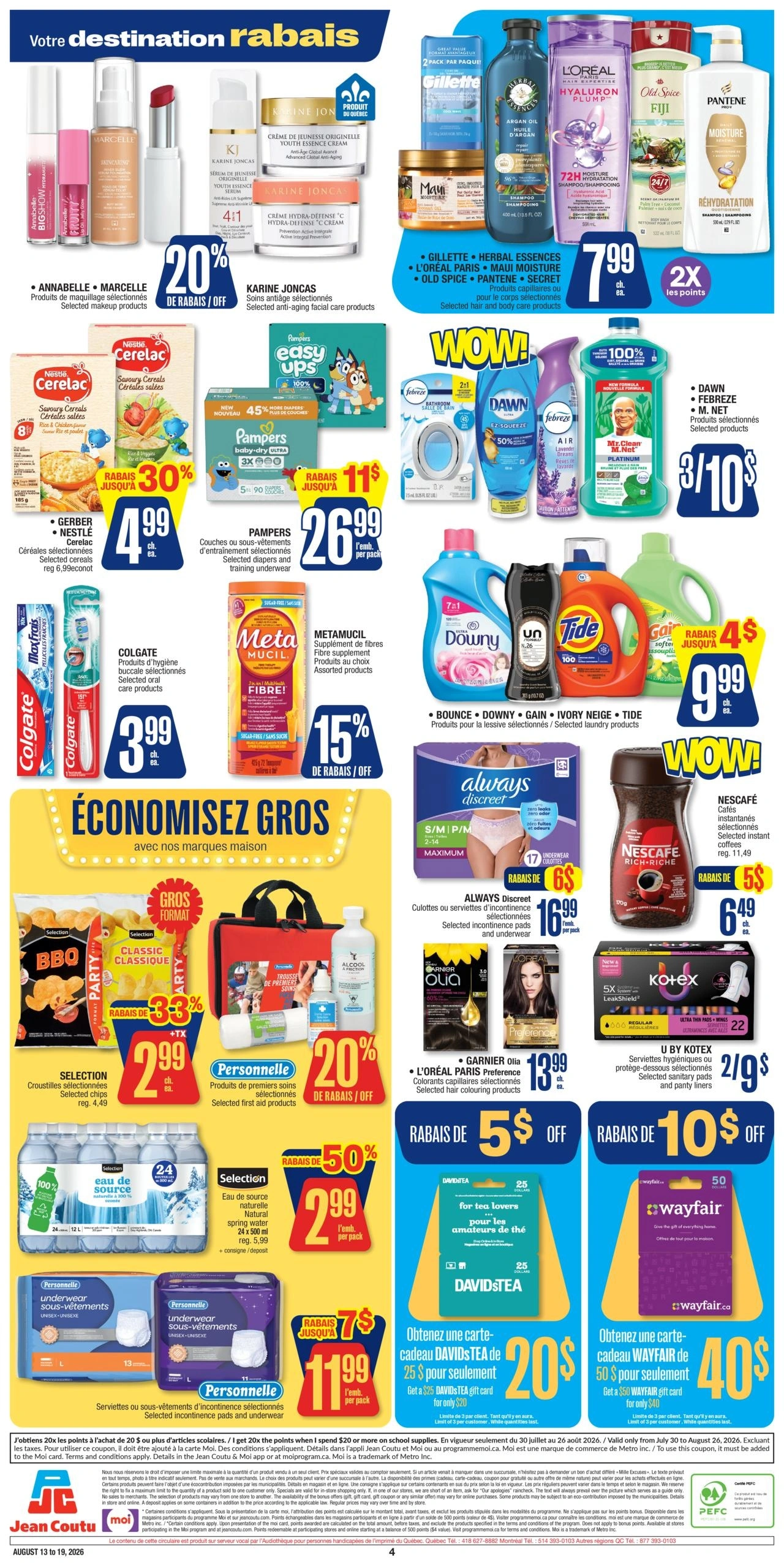 Jean Coutu flyer page 2
