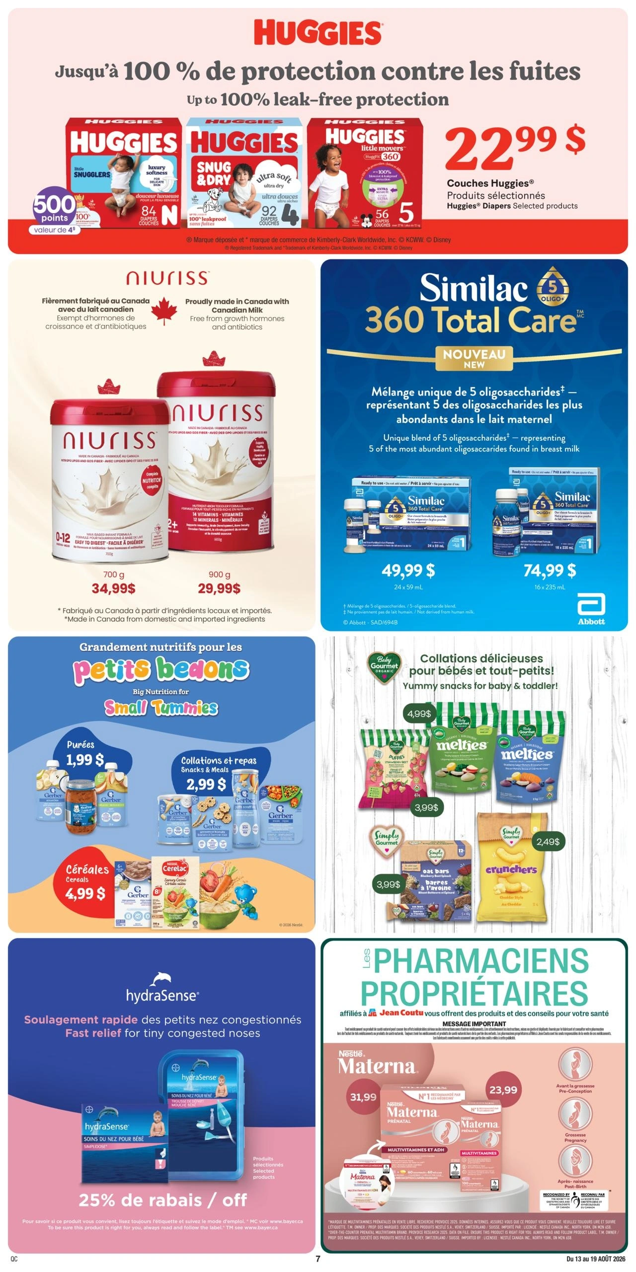 Jean Coutu flyer page 8