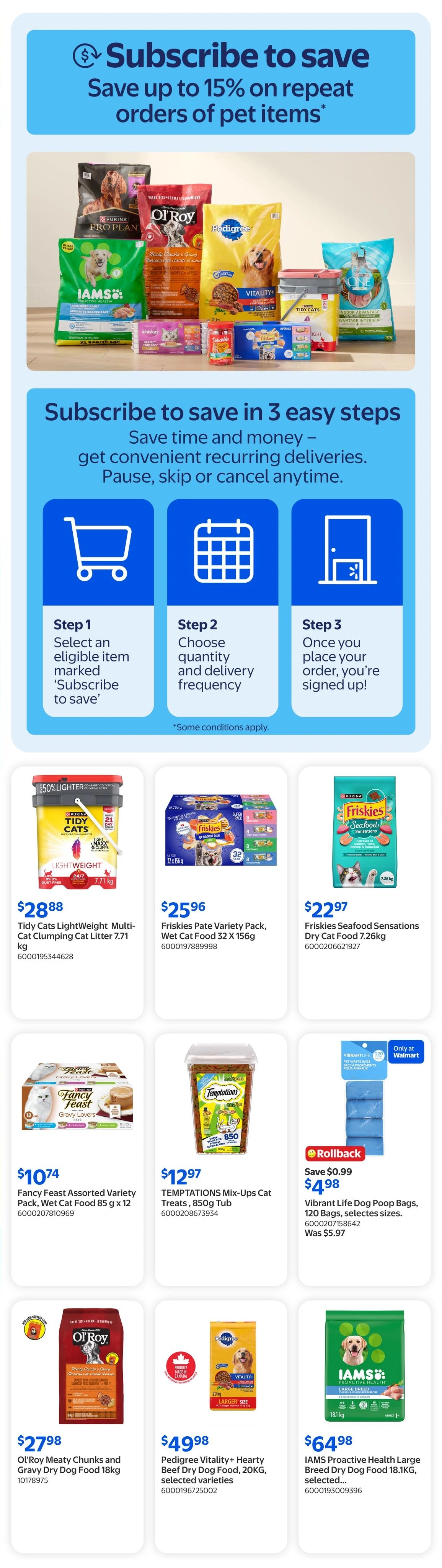 Walmart flyer page 12