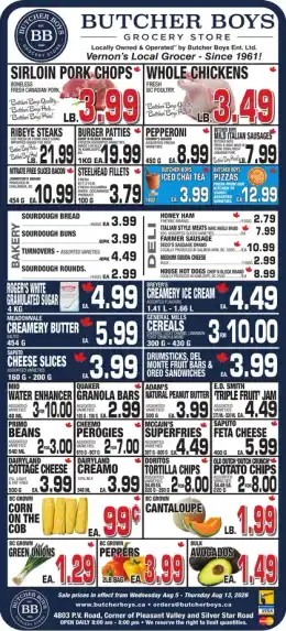 Butcher Boys Food Store Indexed Weekly
