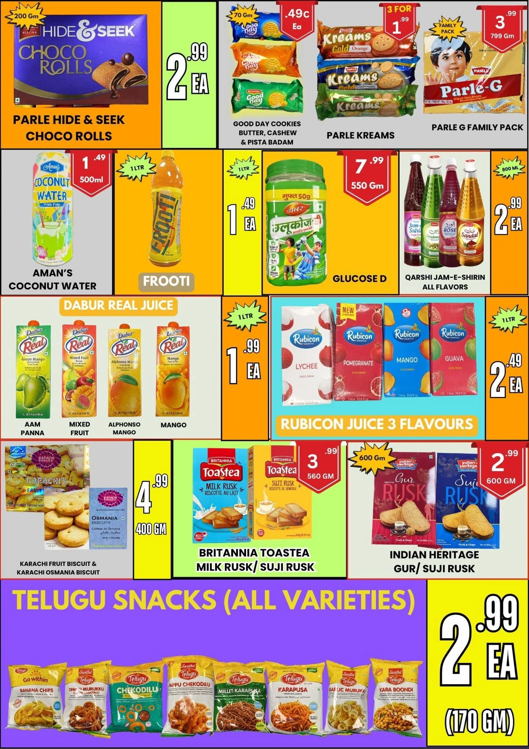 Grocery Bazaar flyer page 2