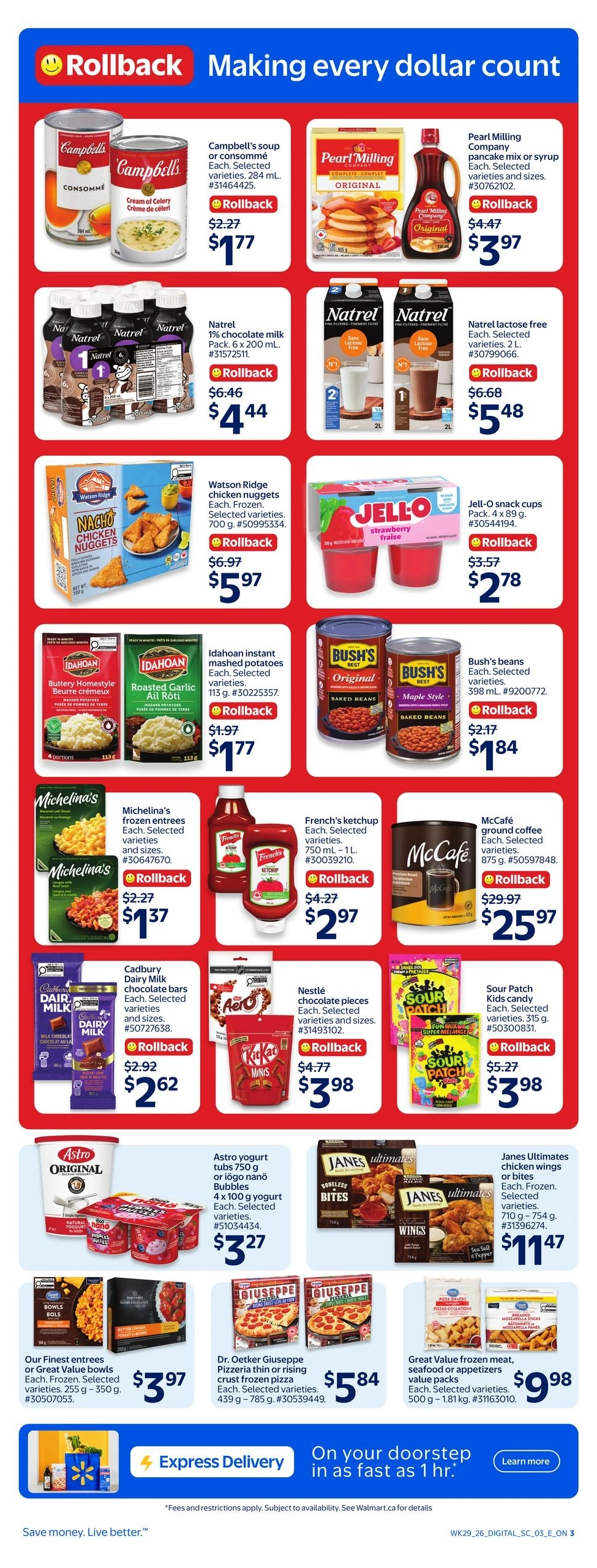 Walmart flyer page 4