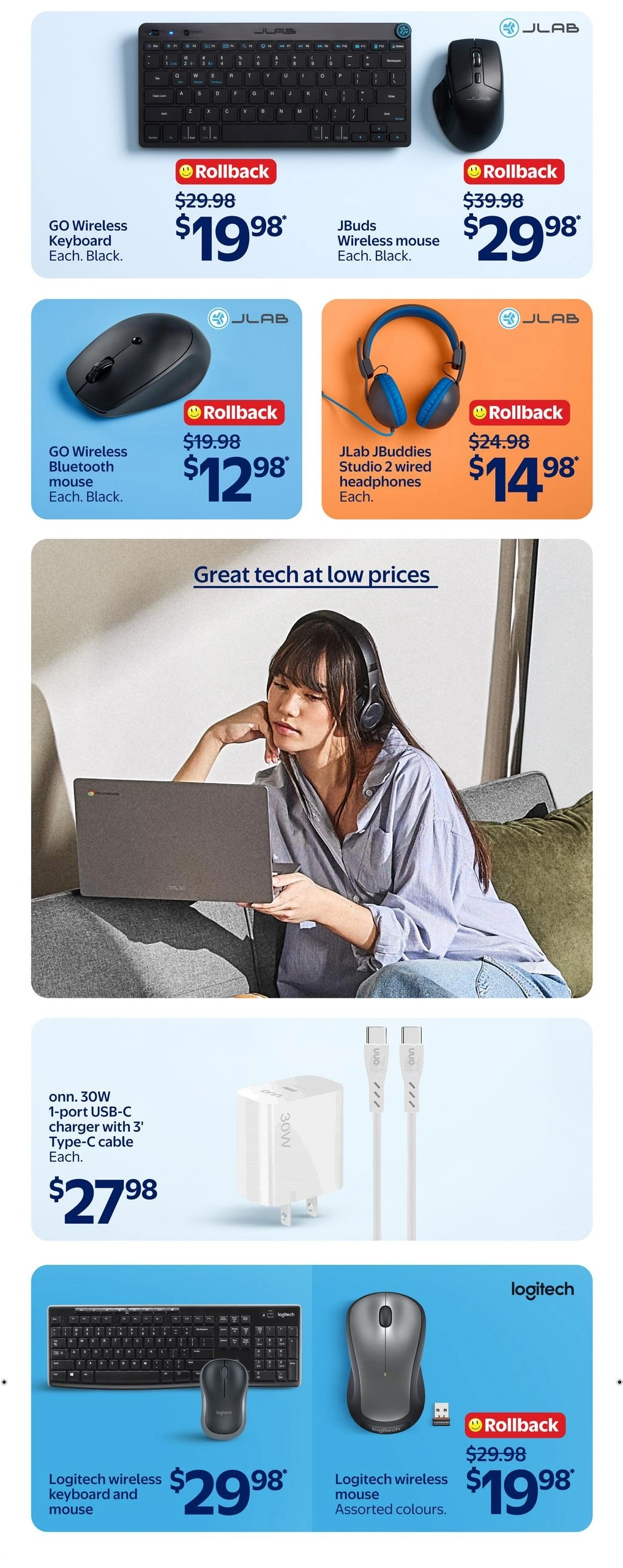 Walmart flyer page 15