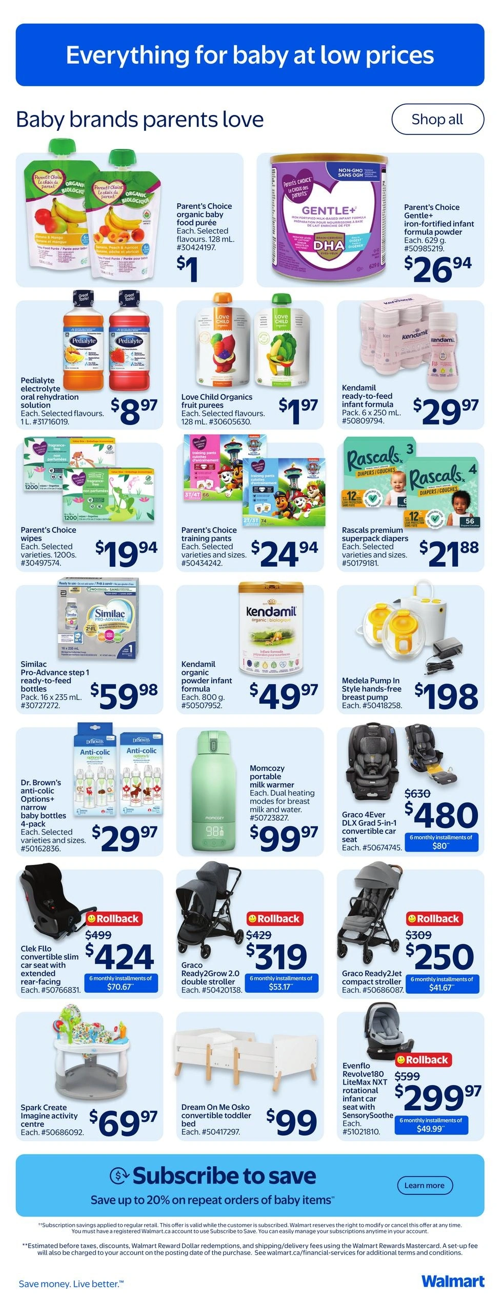 Walmart flyer page 34