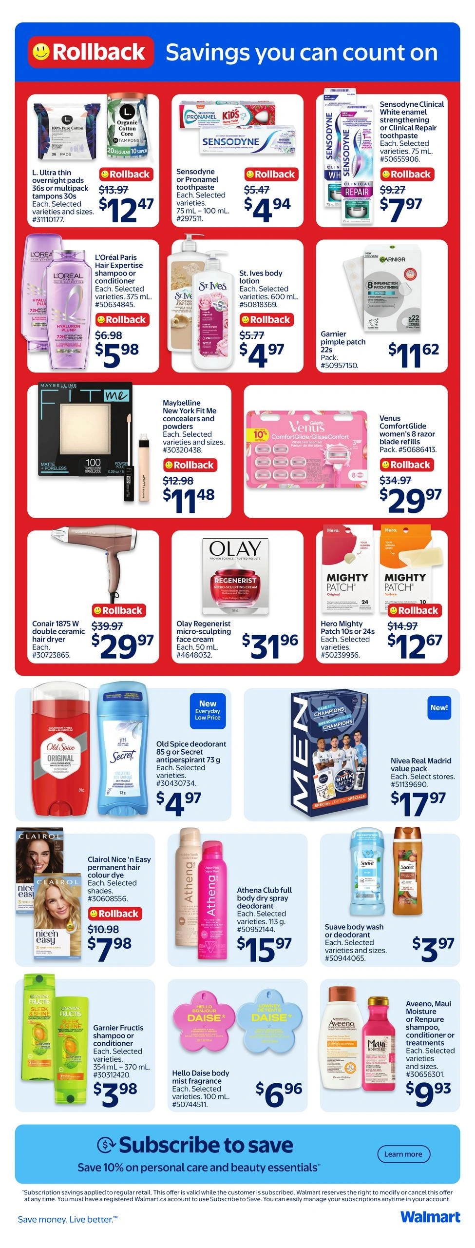 Walmart flyer page 35