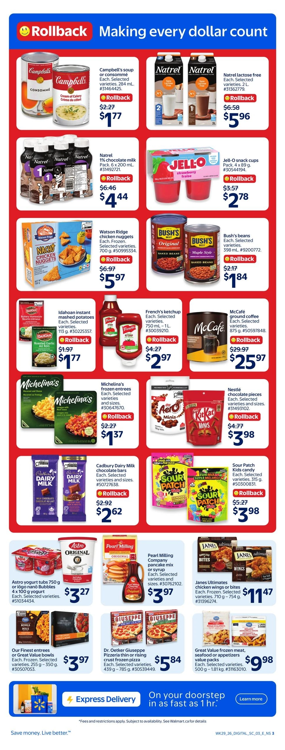 Walmart flyer page 6