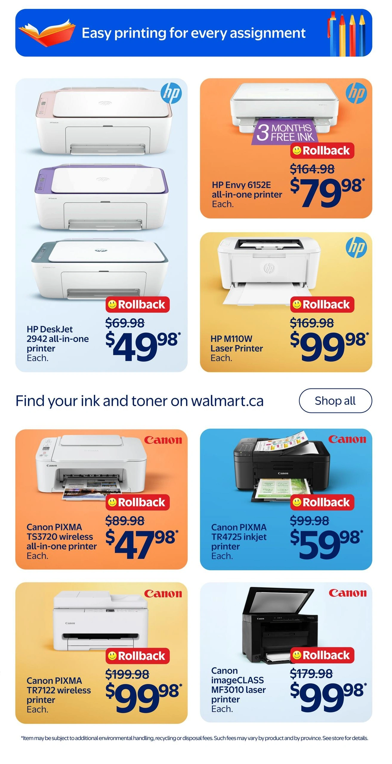 Walmart flyer page 16