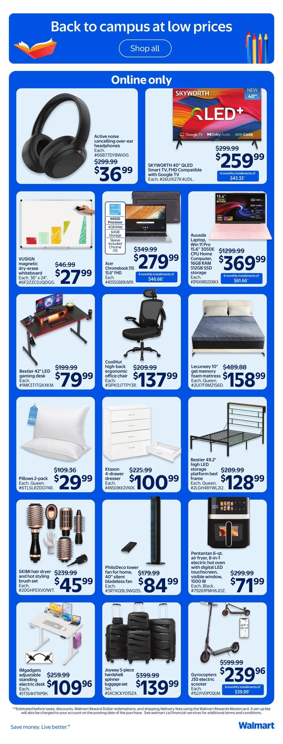 Walmart flyer page 33