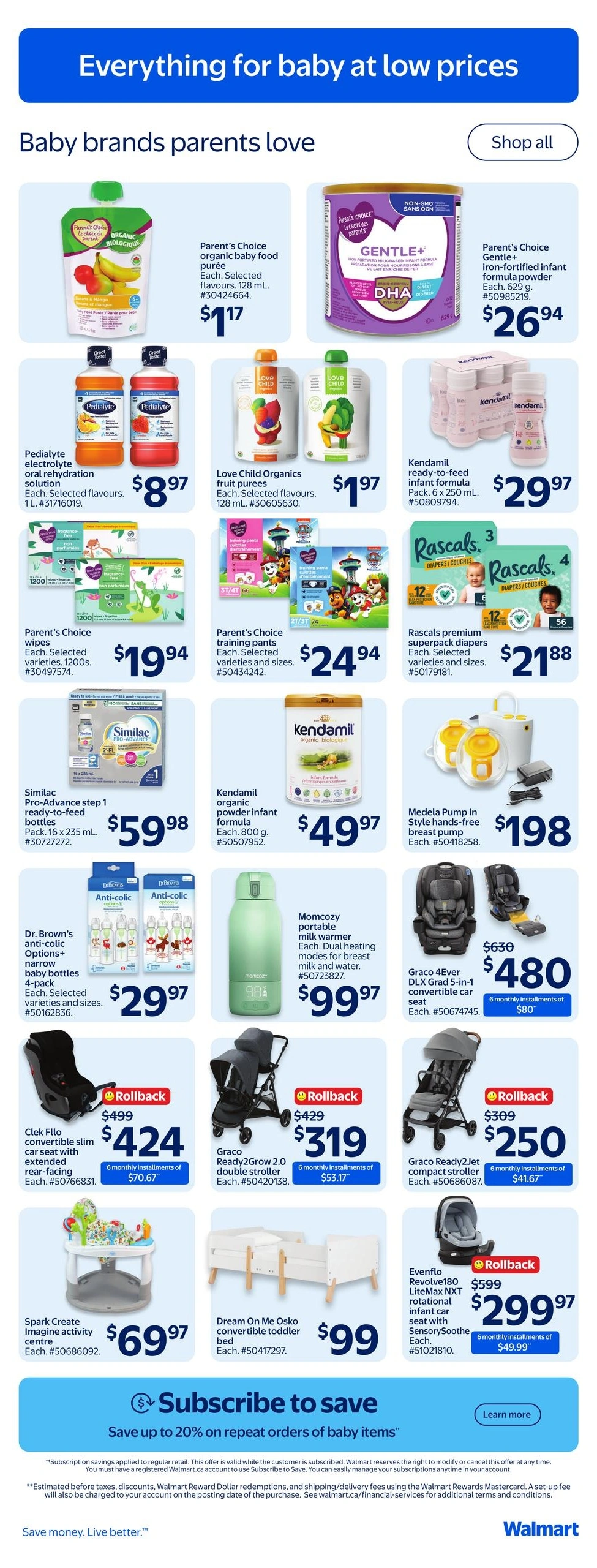 Walmart flyer page 34