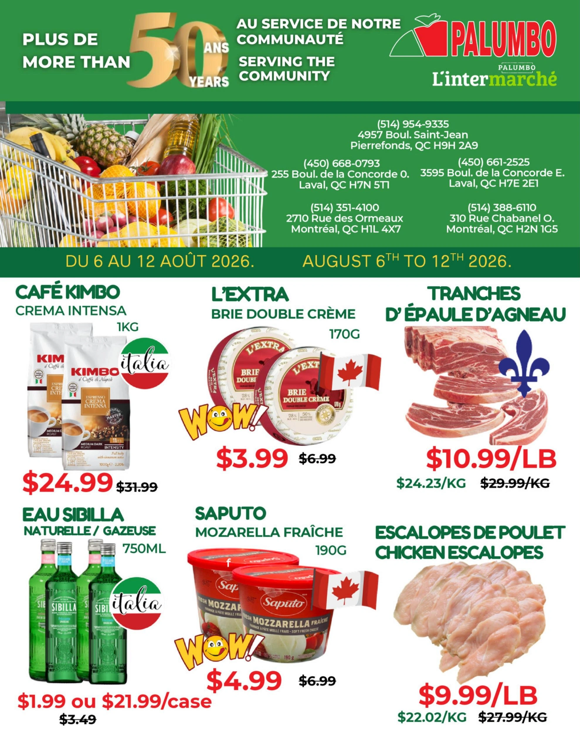 Intermarche Palumbo flyer page 1