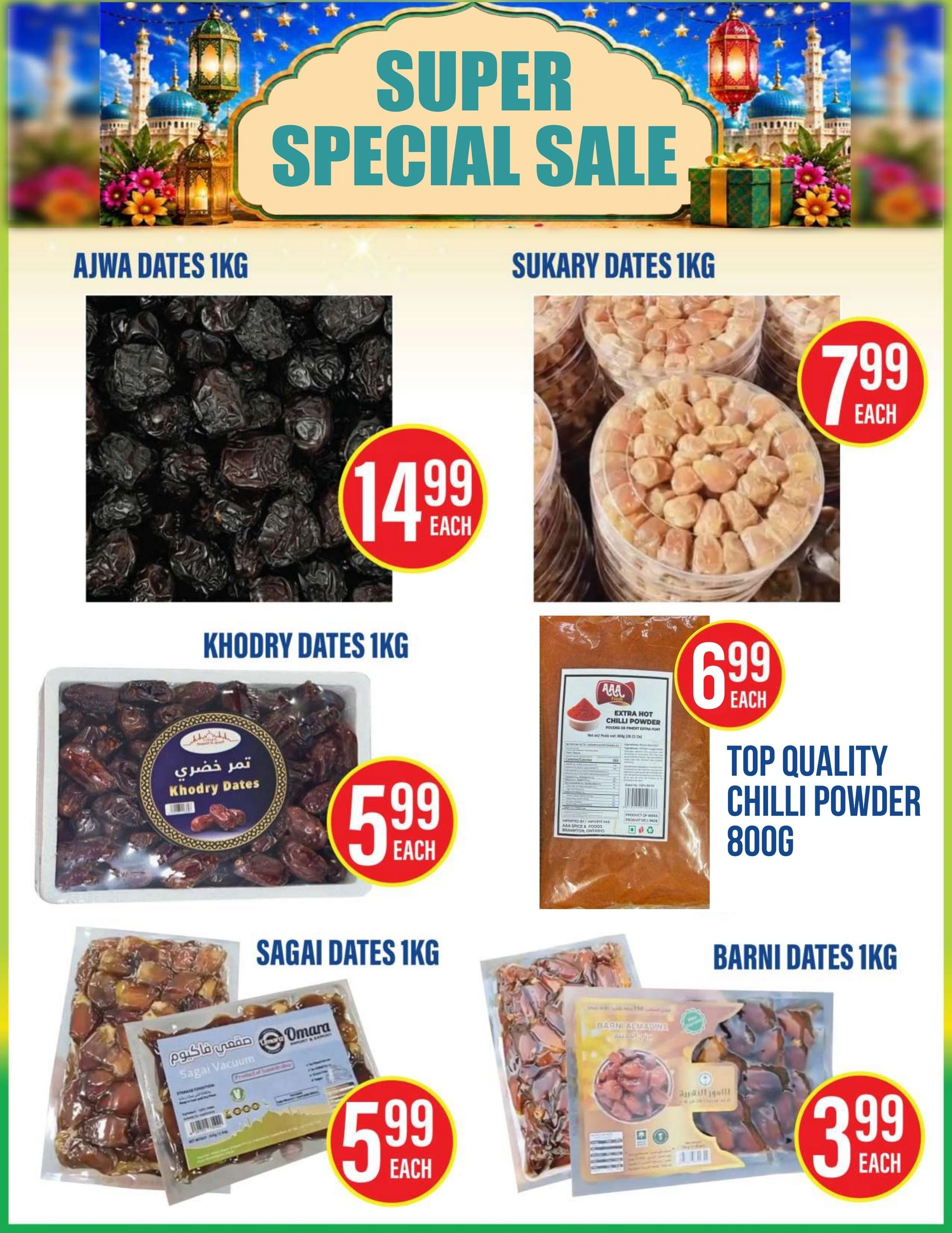 Aazim Meats flyer page 5