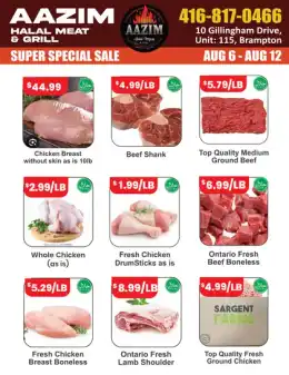 Aazim Meats Indexed Weekly