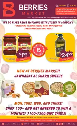 Berries Market Indexed Weekly Flyer