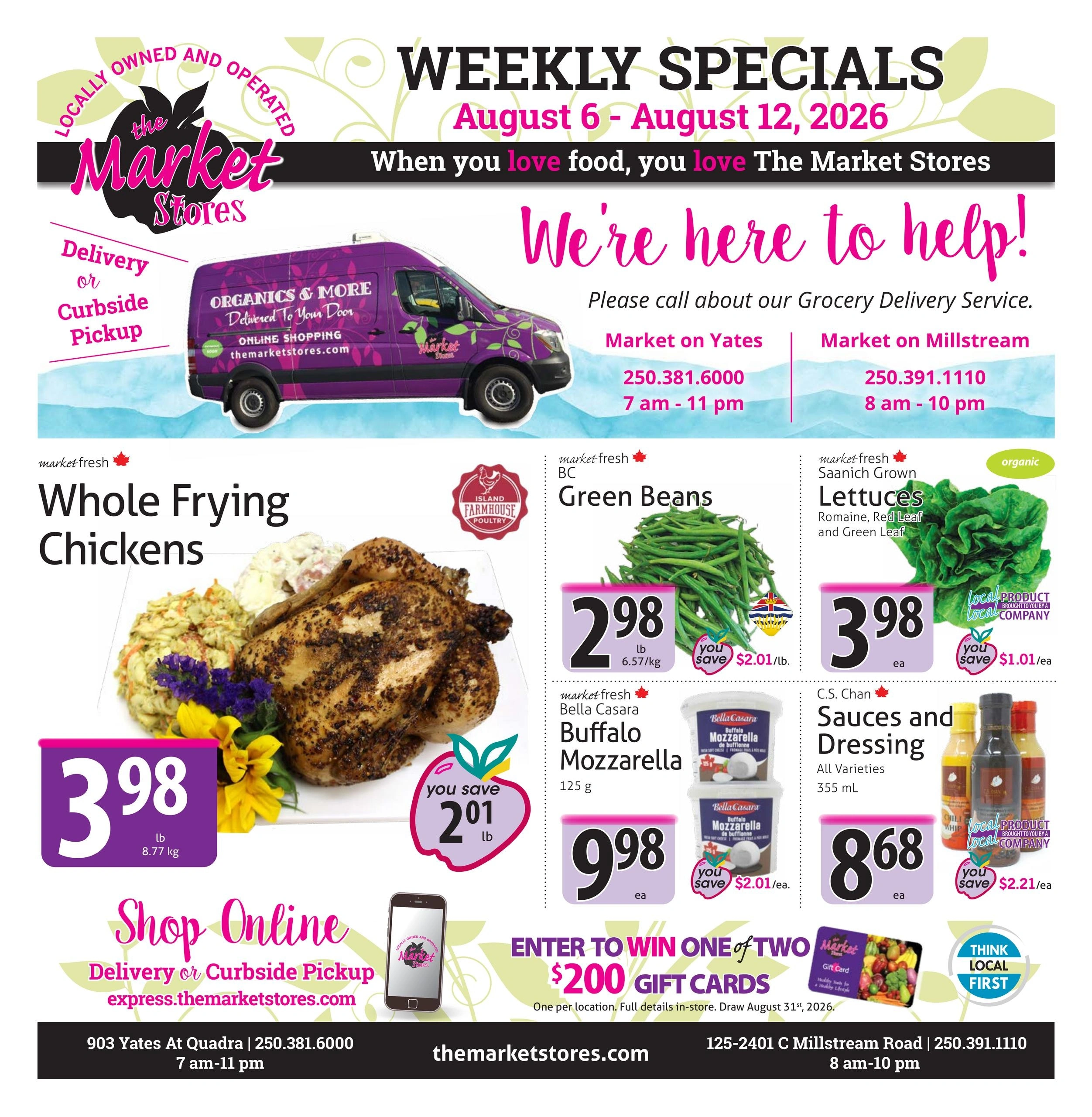 The Market Stores flyer page 1