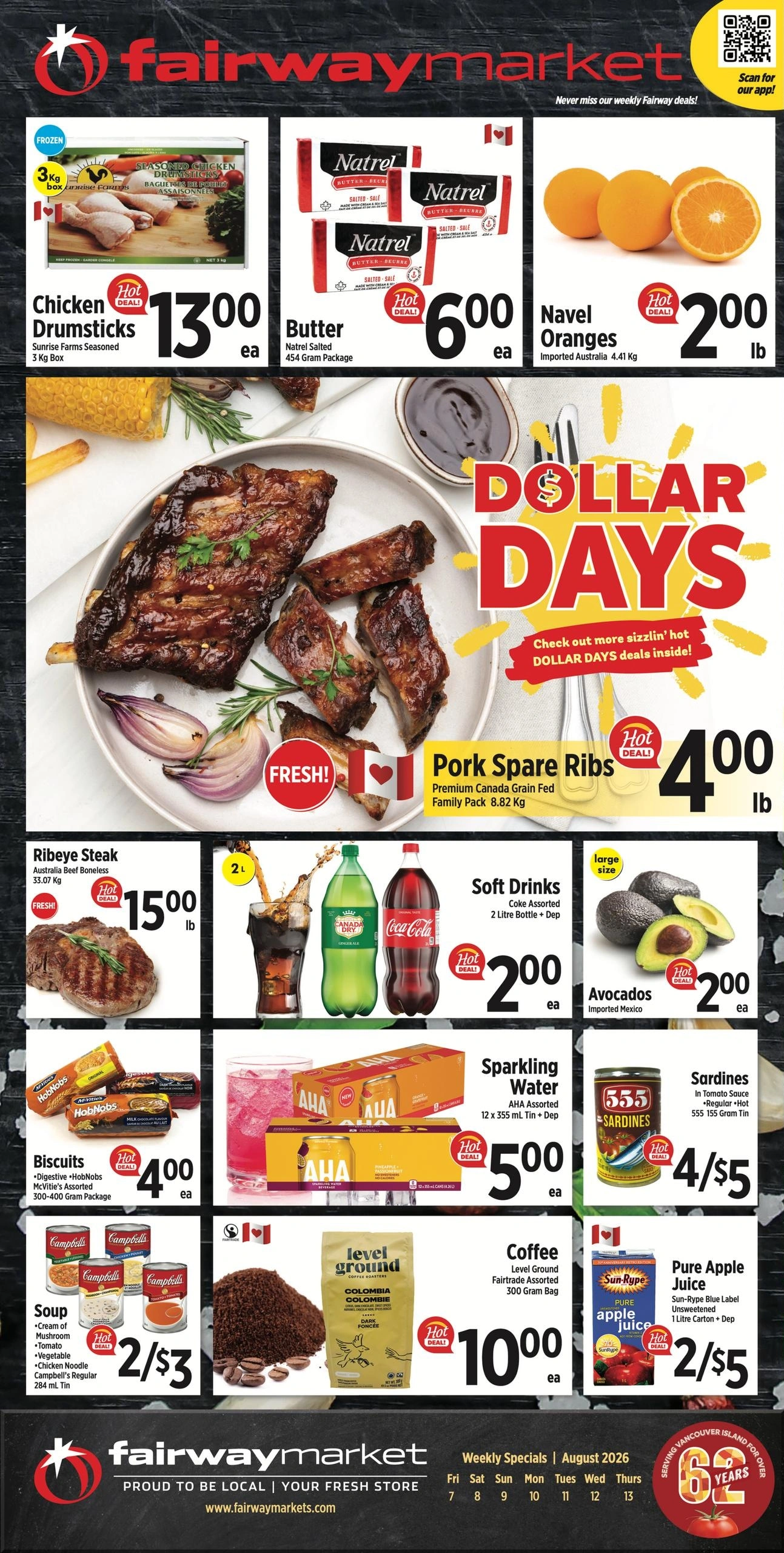 Fairway Markets flyer page 1