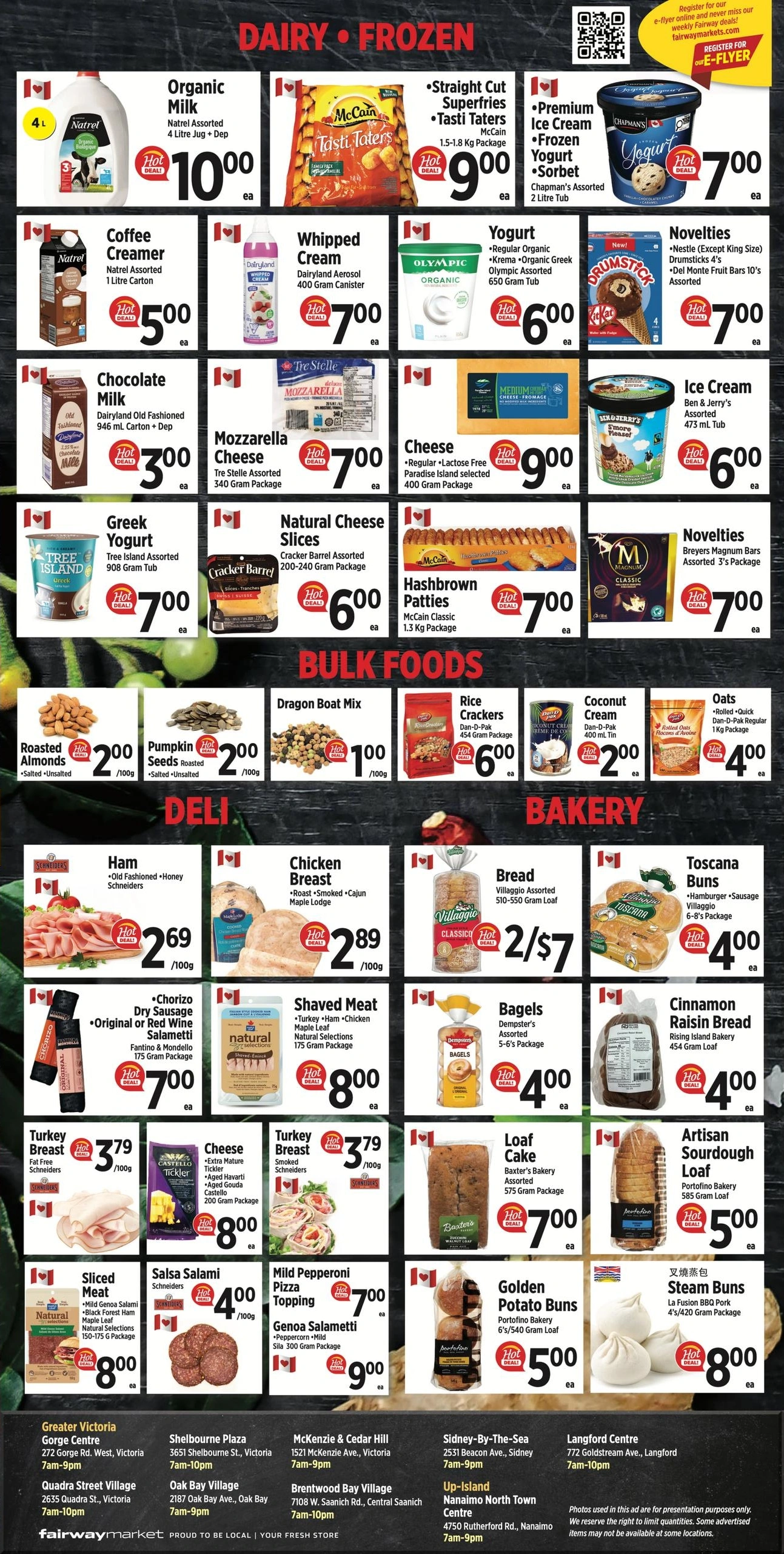 Fairway Markets flyer page 4