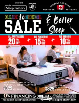 The Sleep Factory Catalogue