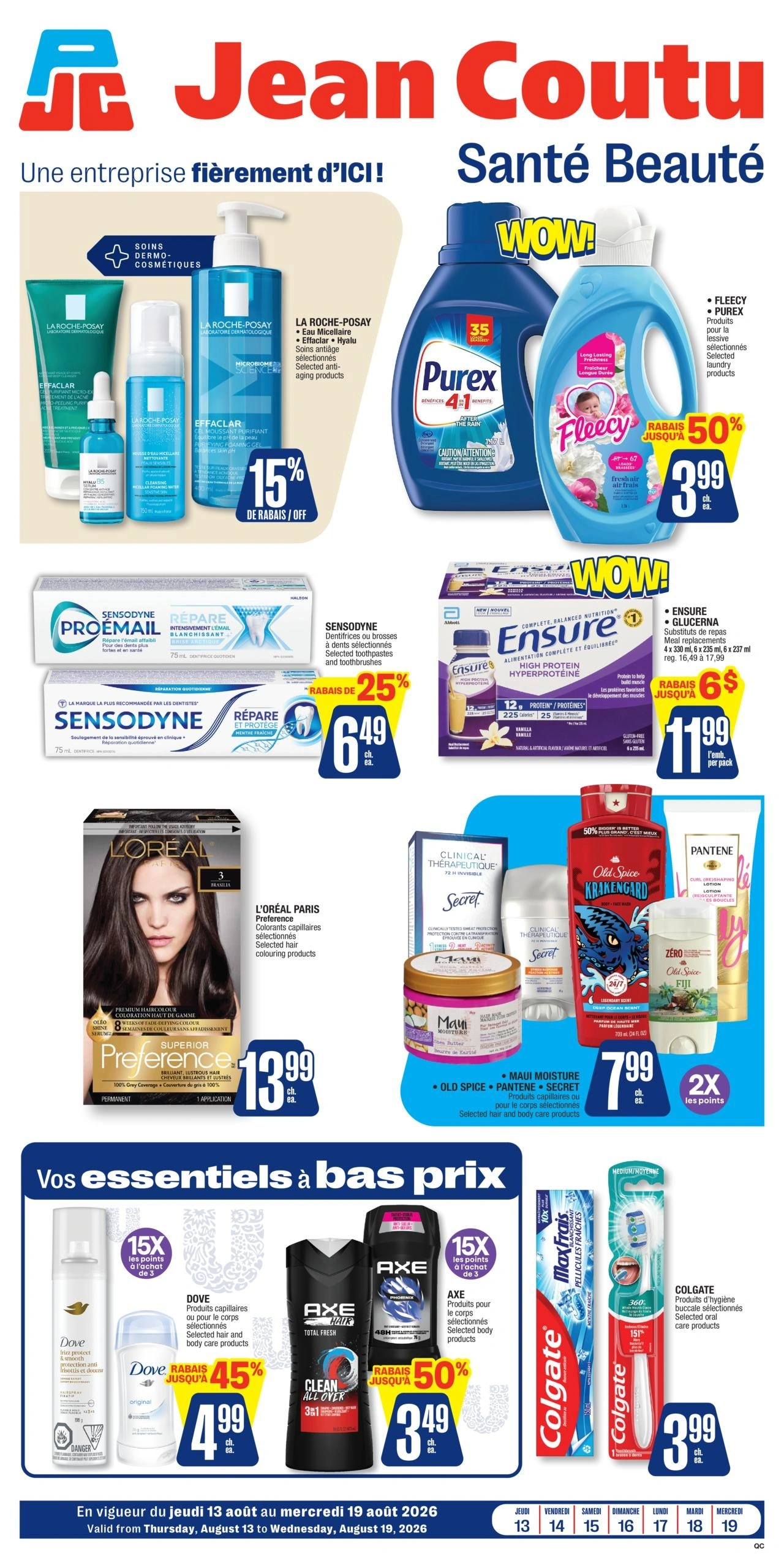 Jean Coutu flyer page 1