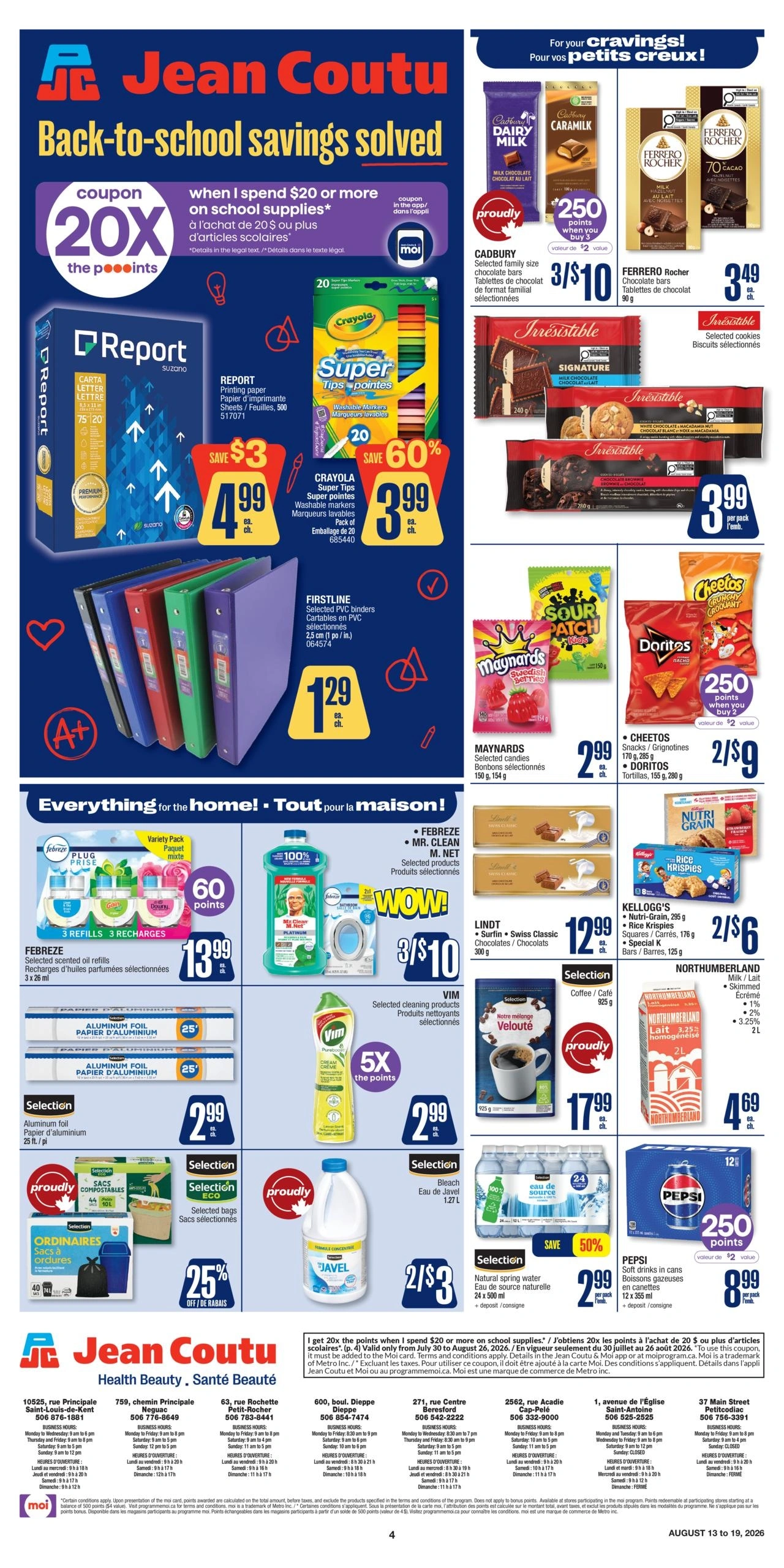 Jean Coutu flyer page 4