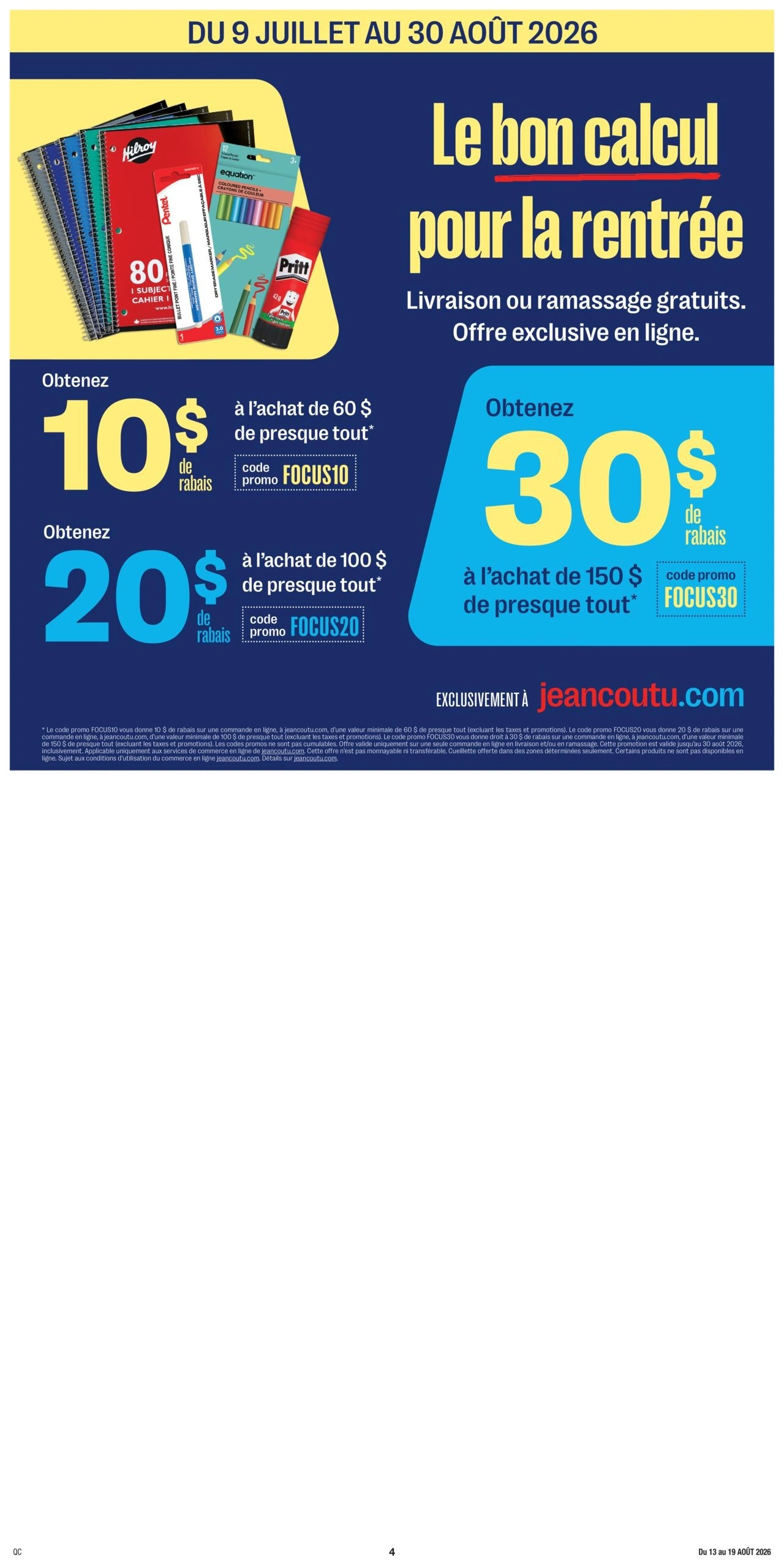 Jean Coutu flyer page 4