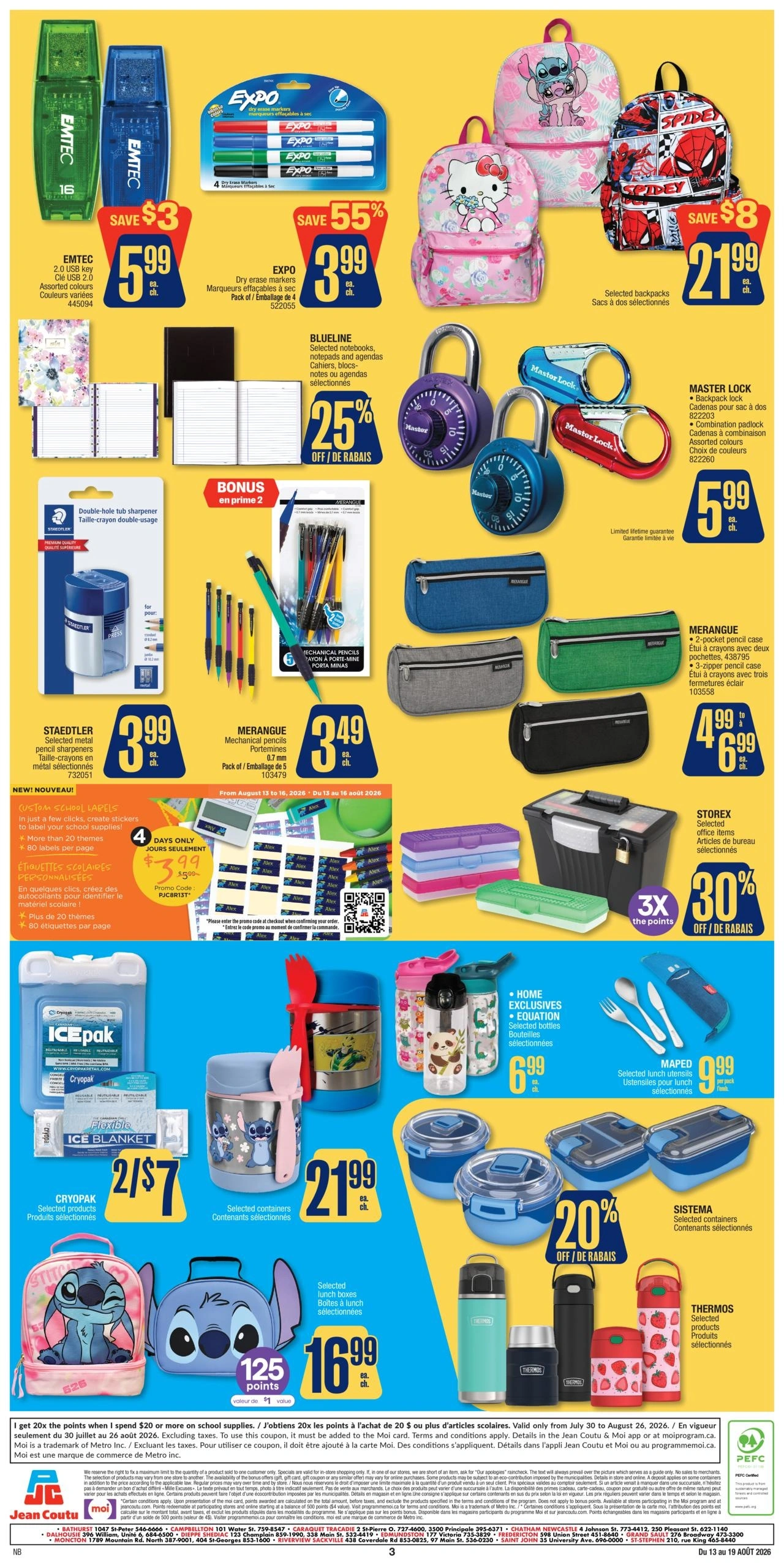 Jean Coutu flyer page 3