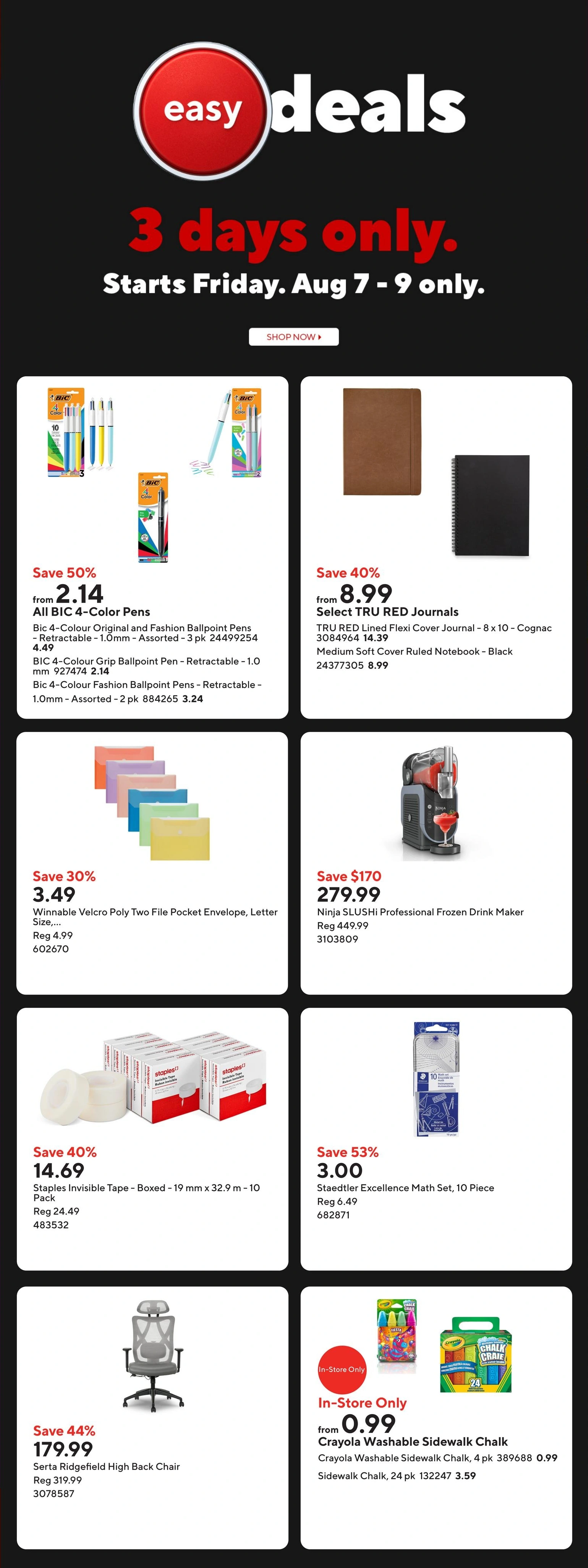Staples flyer page 2