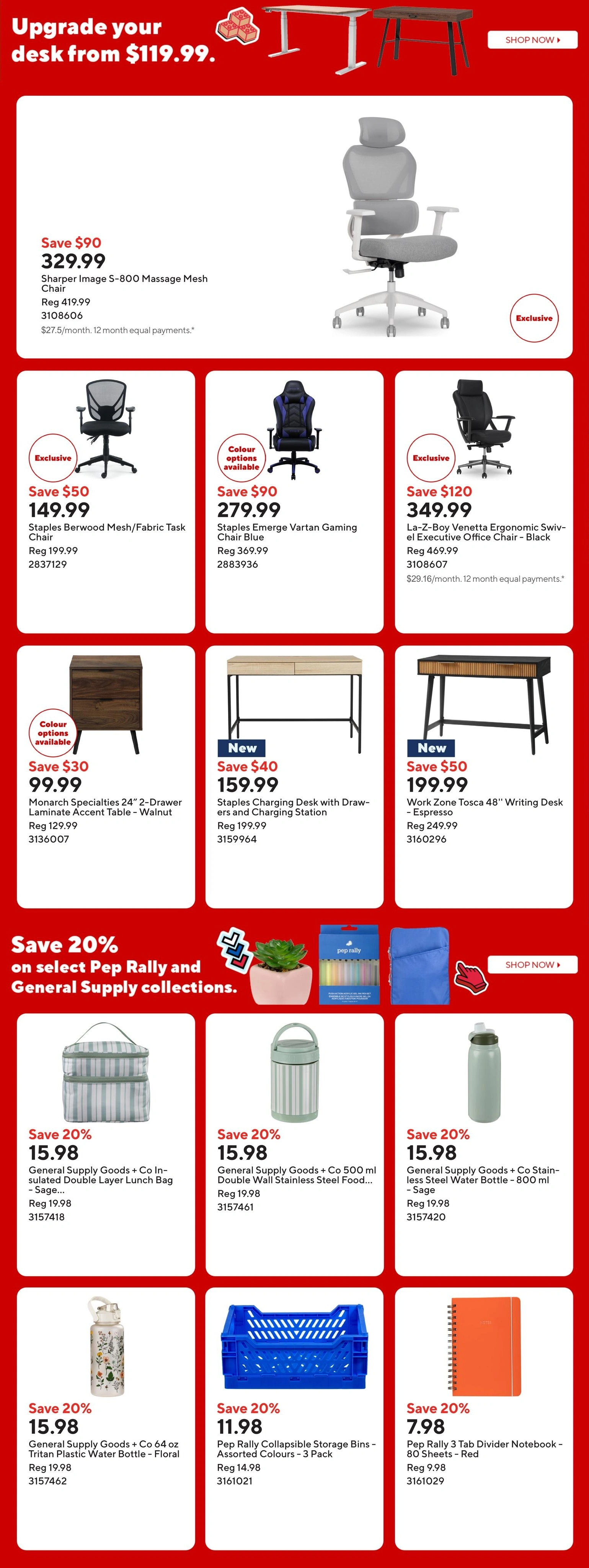 Staples flyer page 9