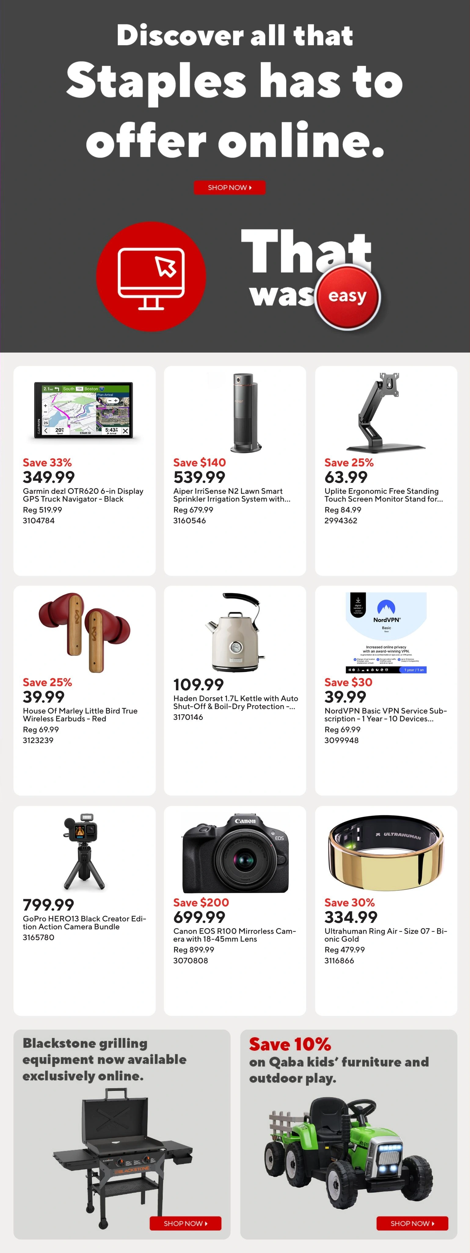 Staples flyer page 17