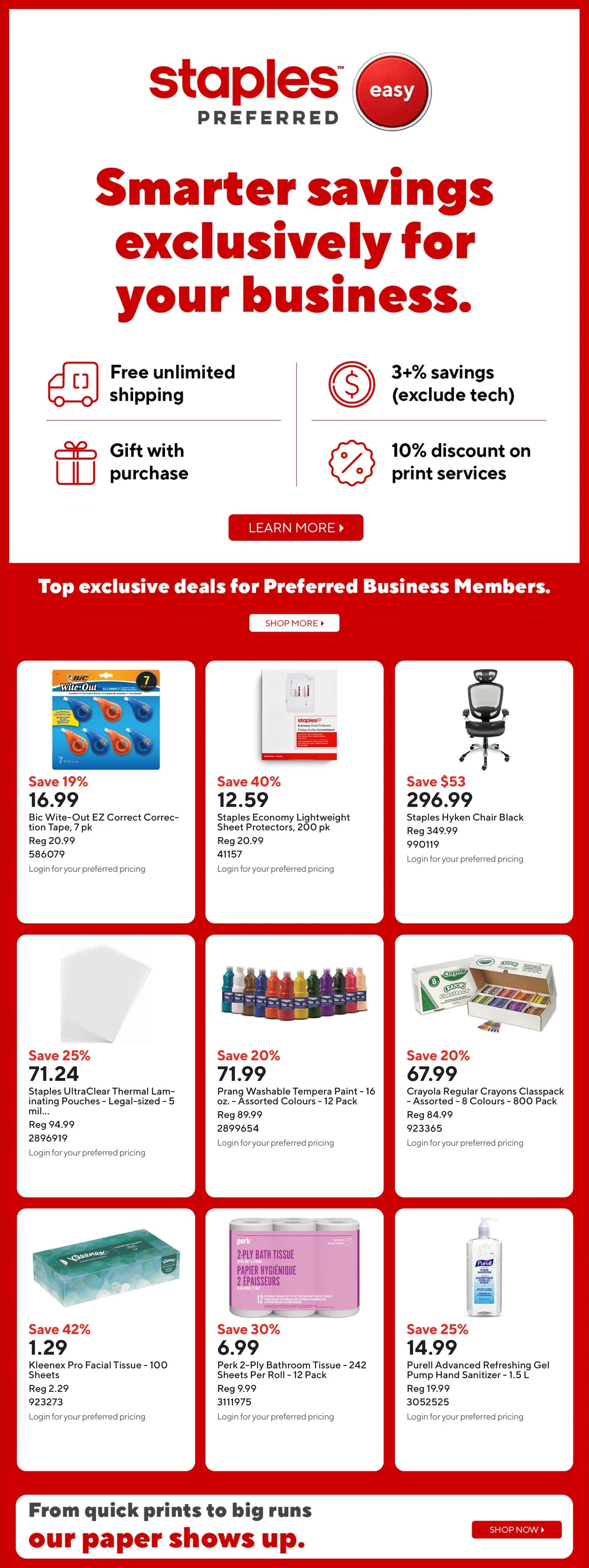 Staples flyer page 18