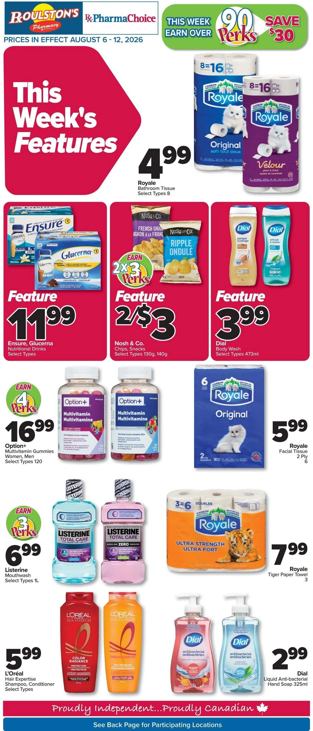 Roulston's Pharmacy flyer page 2
