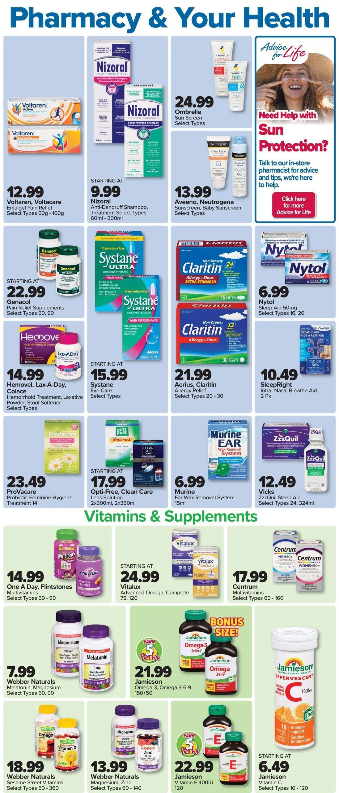 Roulston's Pharmacy flyer page 5