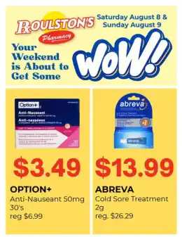 Roulston's Pharmacy Weekly