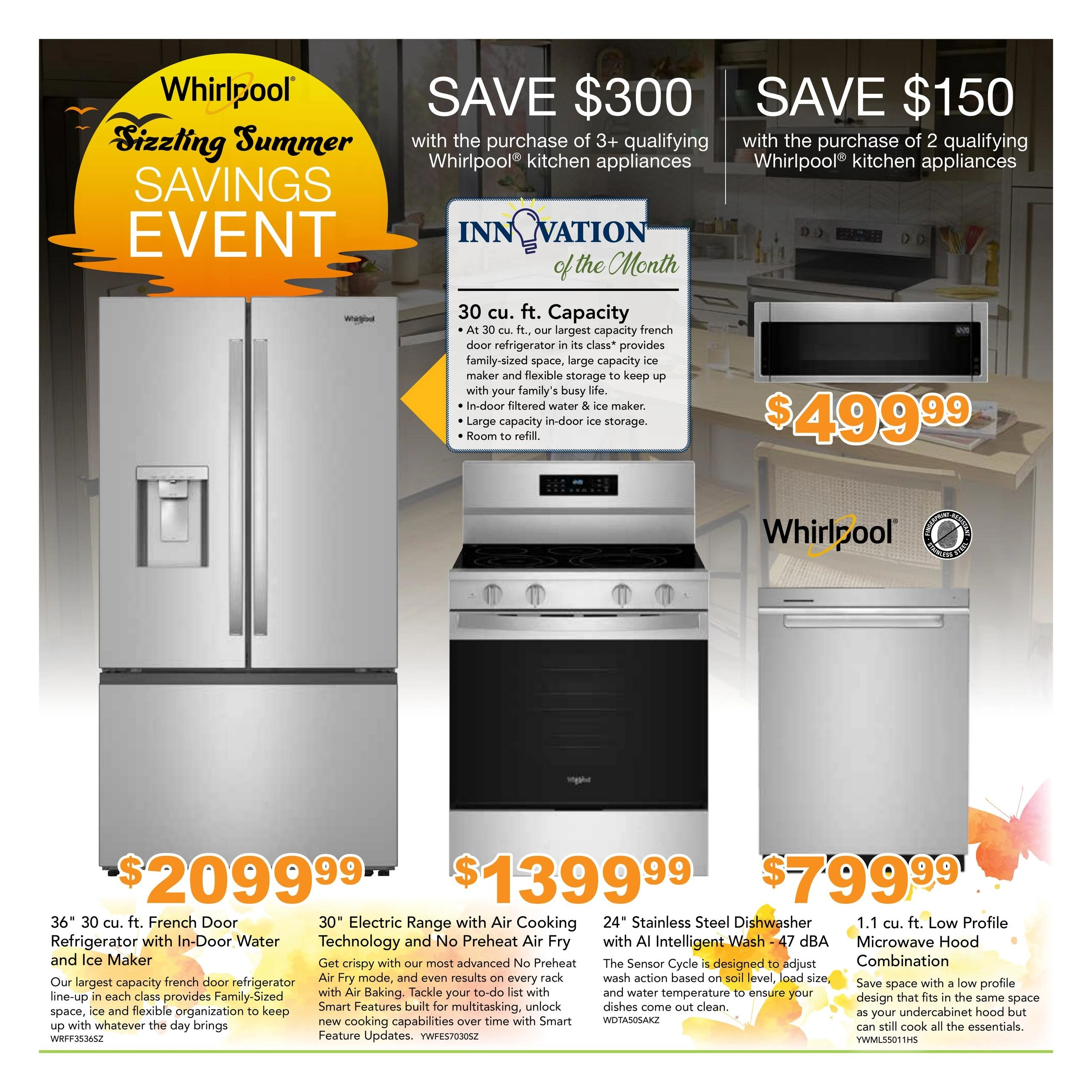 Ray James Appliances flyer page 2
