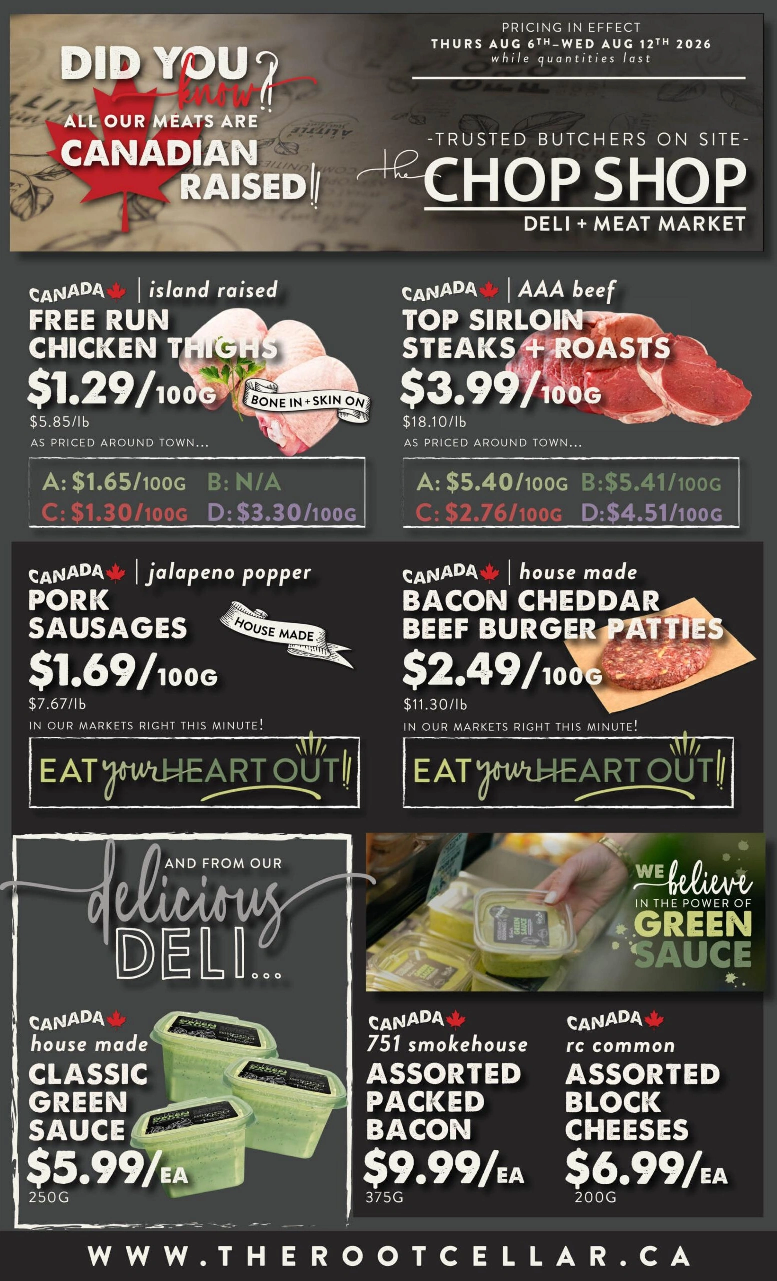 The Root Cellar flyer page 4