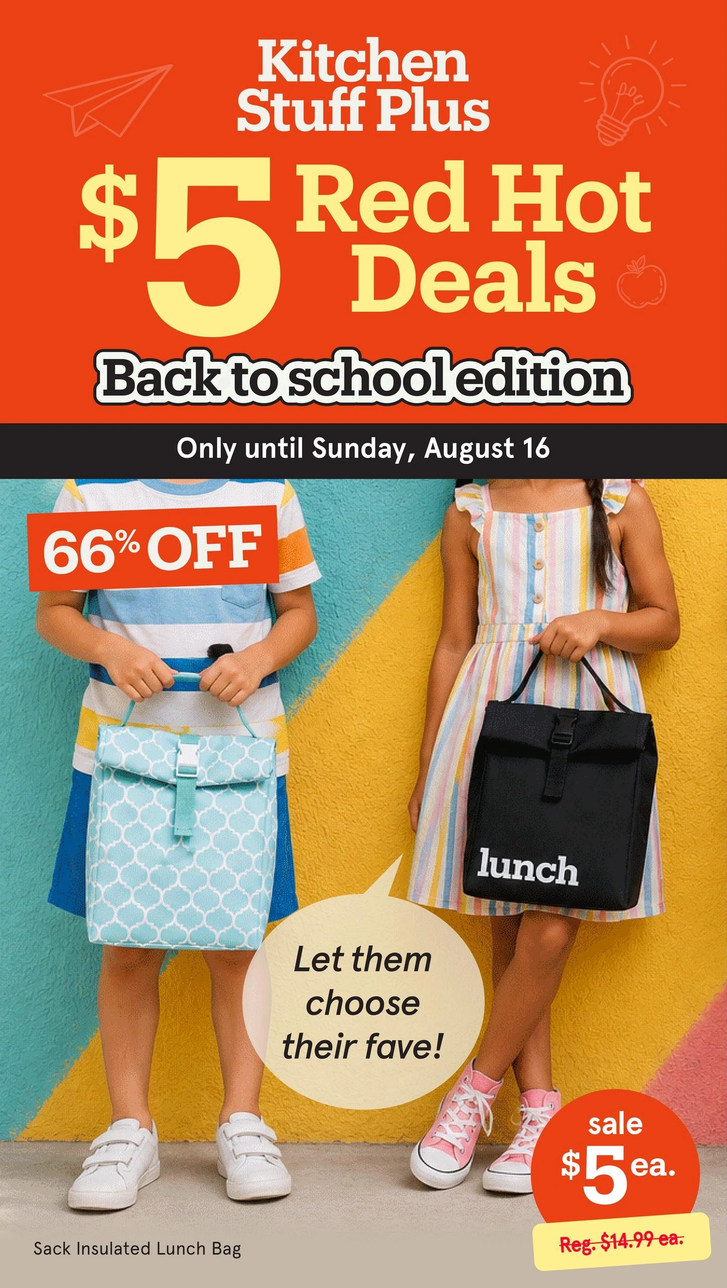 Kitchen Stuff Plus flyer page 1