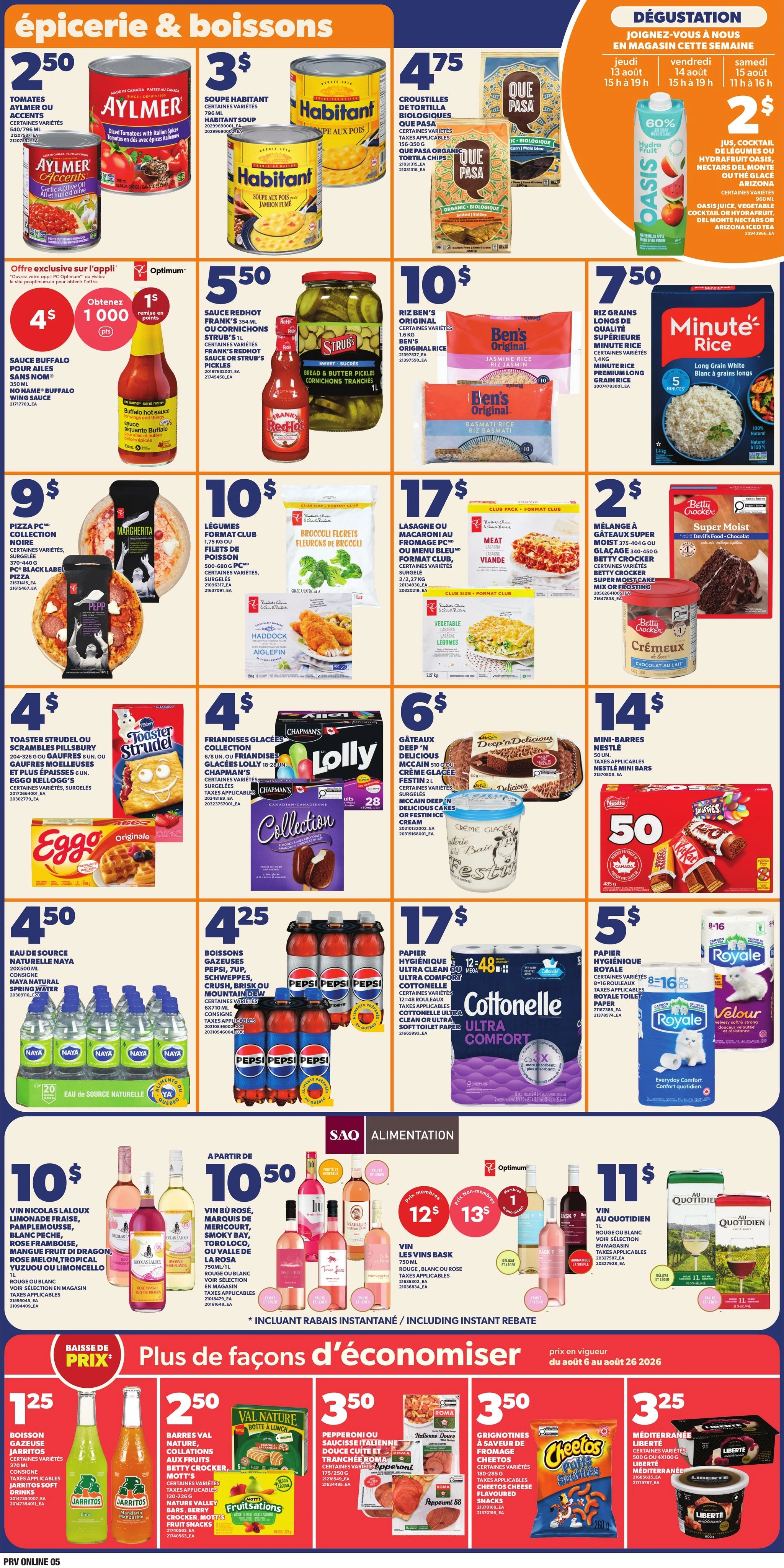 Provigo flyer page 6