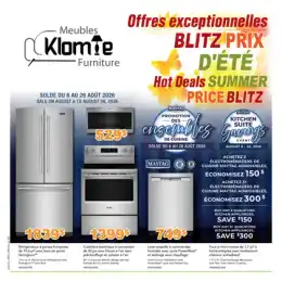 Meubles Klomie Furniture Indexed Monthly