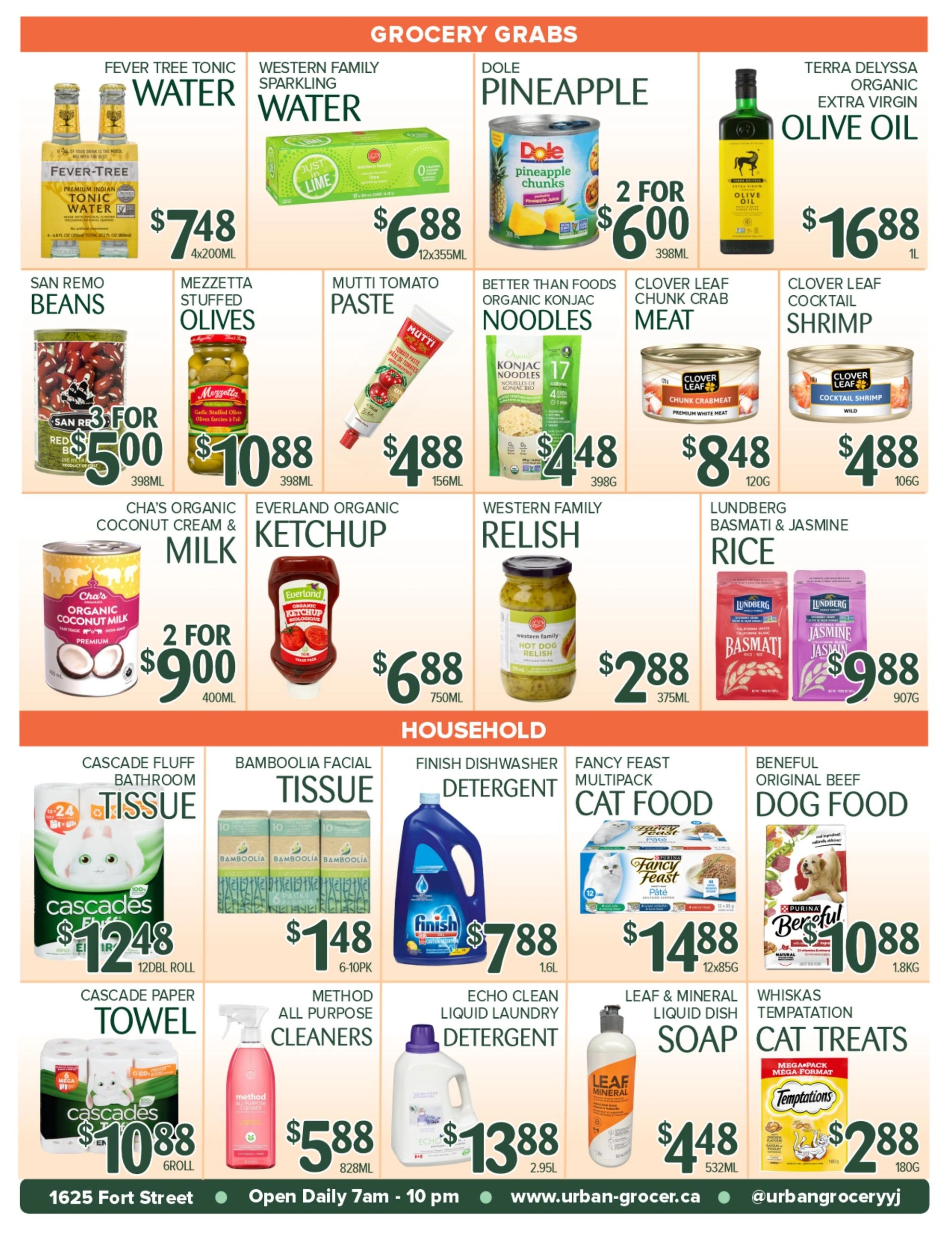 Urban Grocer flyer page 2