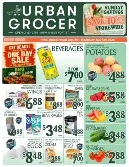 Urban Grocer Indexed Weekly