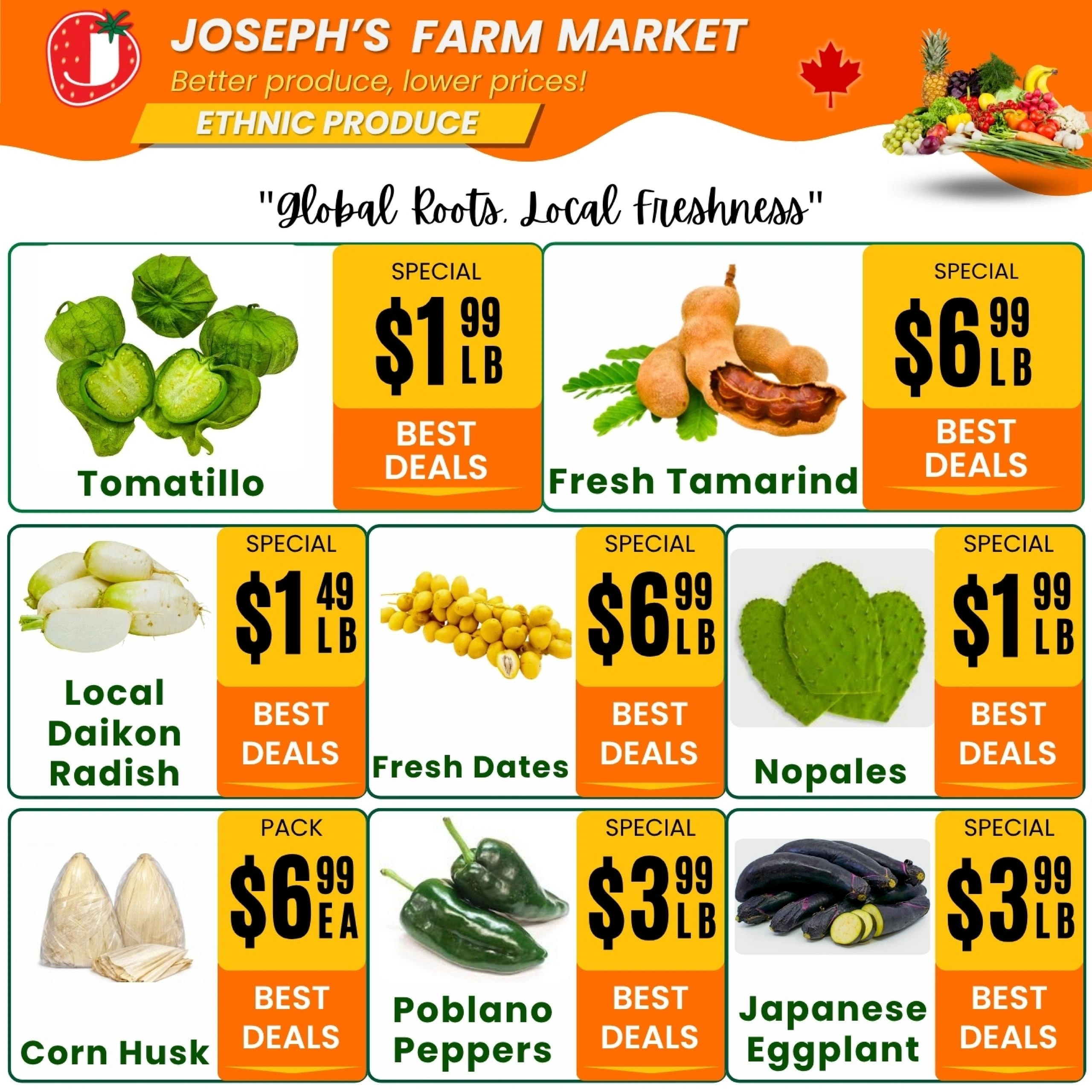 Joseph's Farm Market flyer page 3
