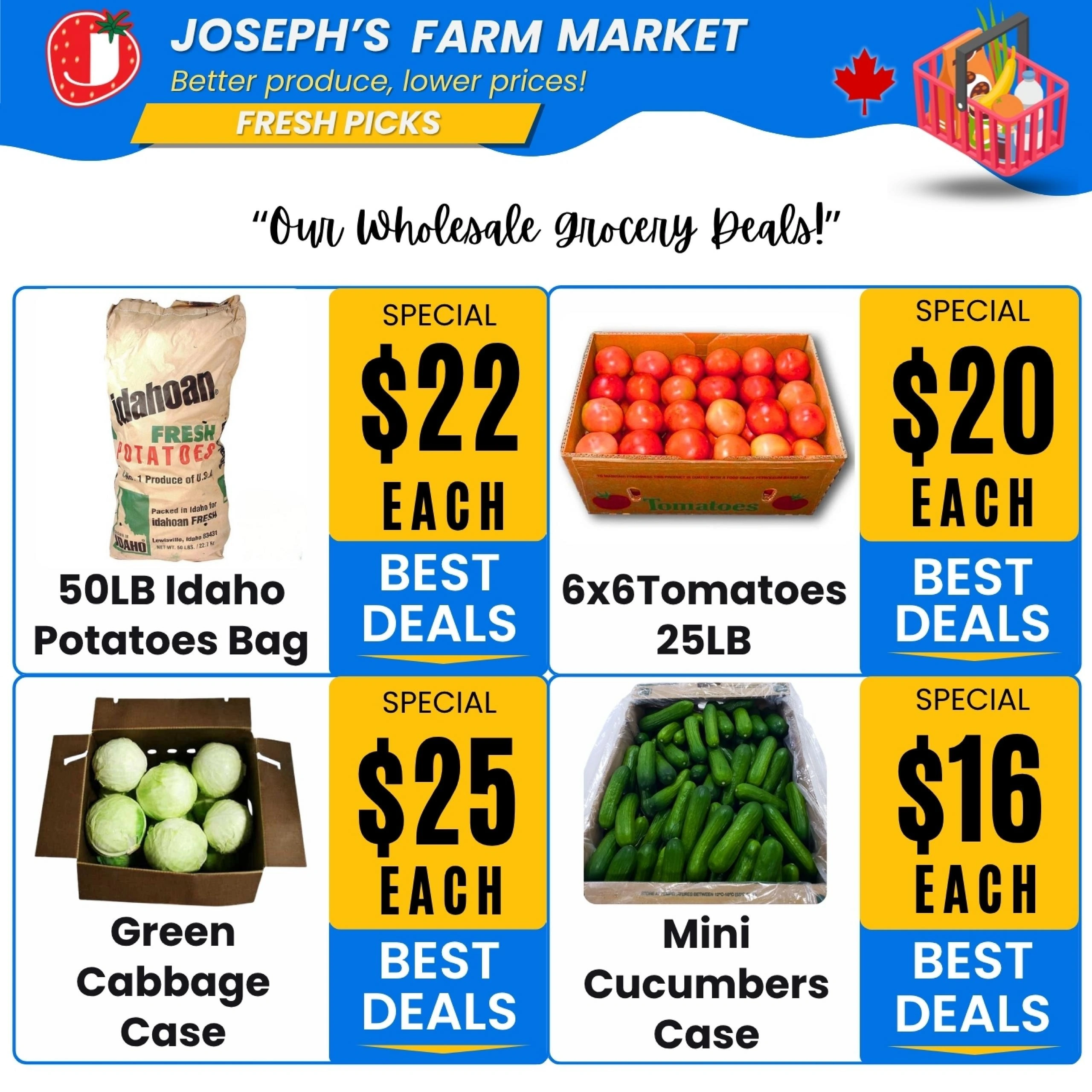 Joseph's Farm Market flyer page 8