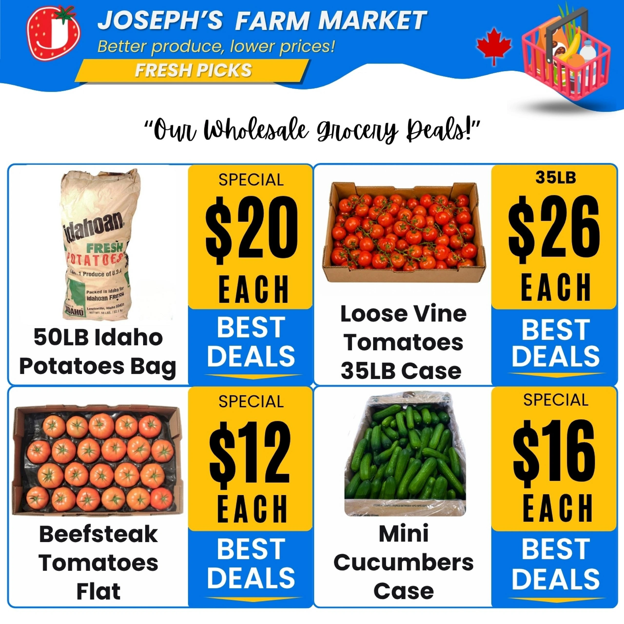 Joseph's Farm Market flyer page 10