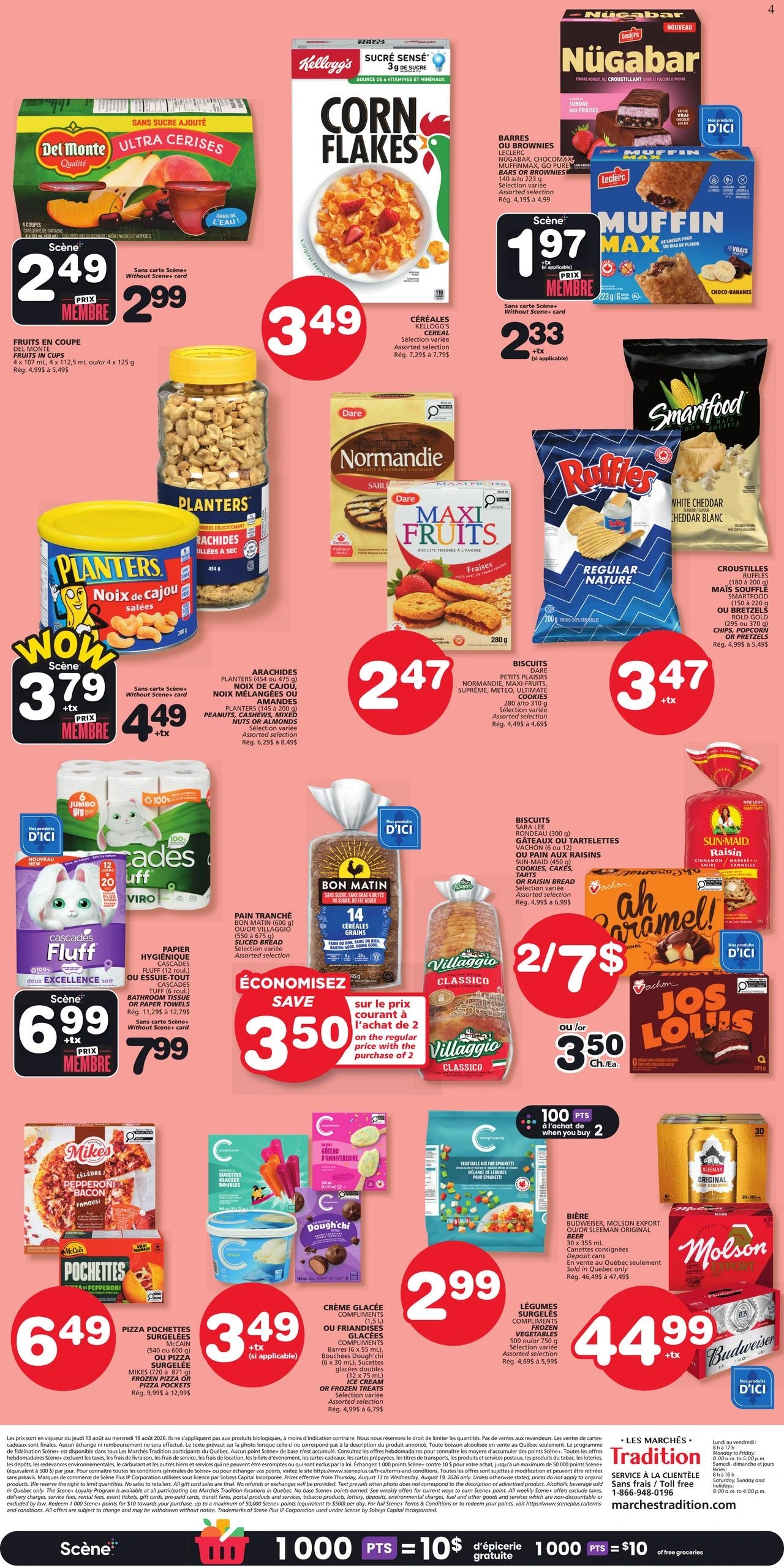 Les Marchés Tradition flyer page 2