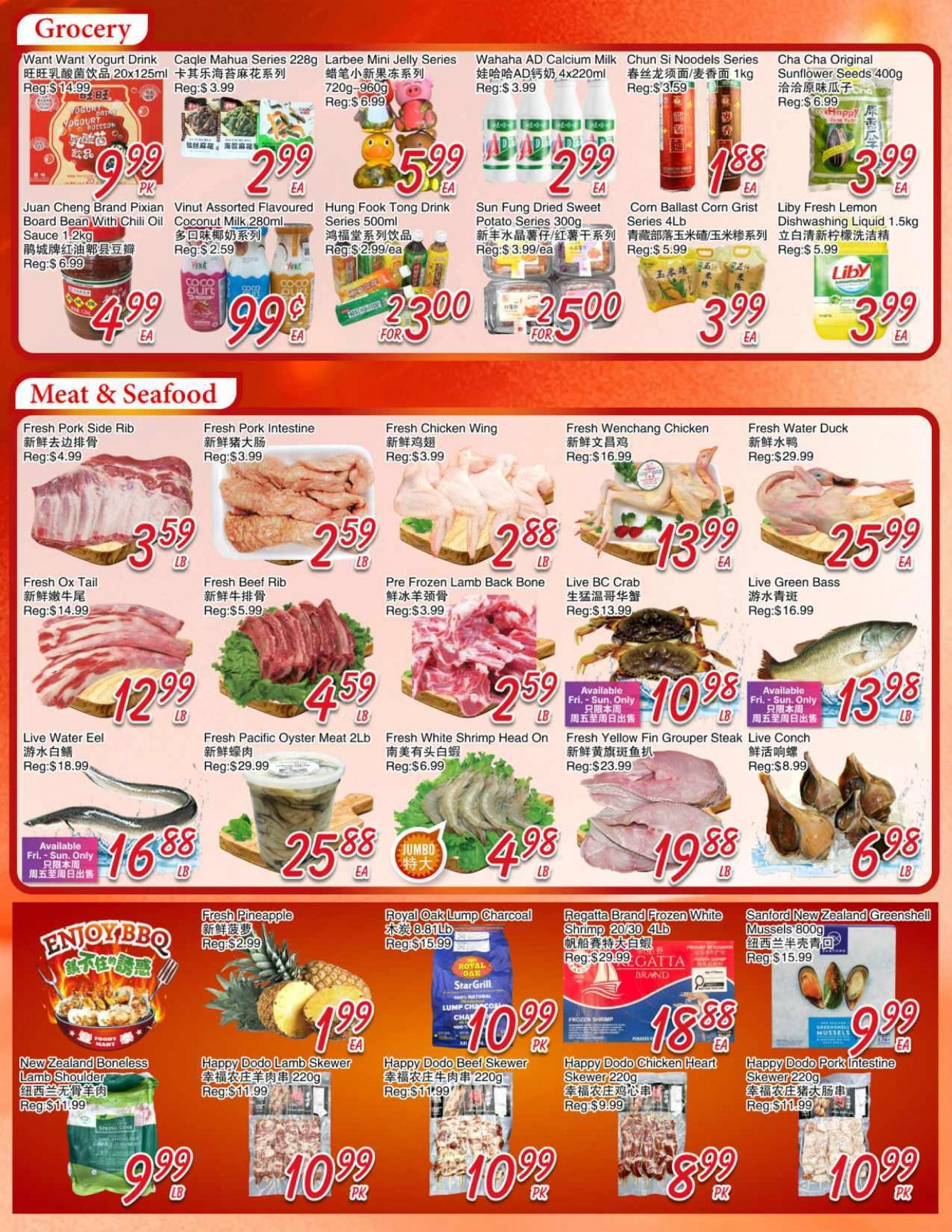 Foody Mart flyer page 3
