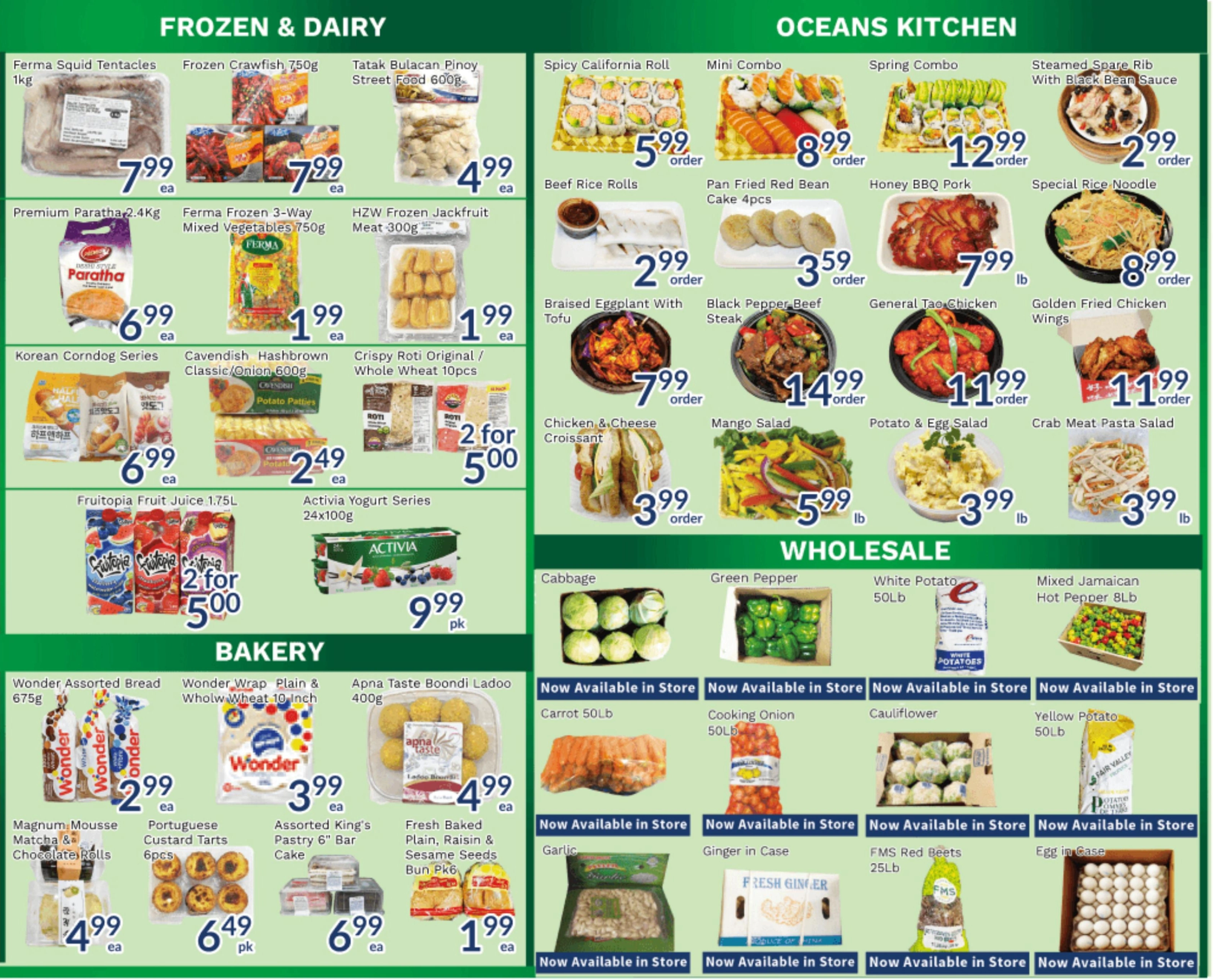 Oceans Fresh Food Market flyer page 4
